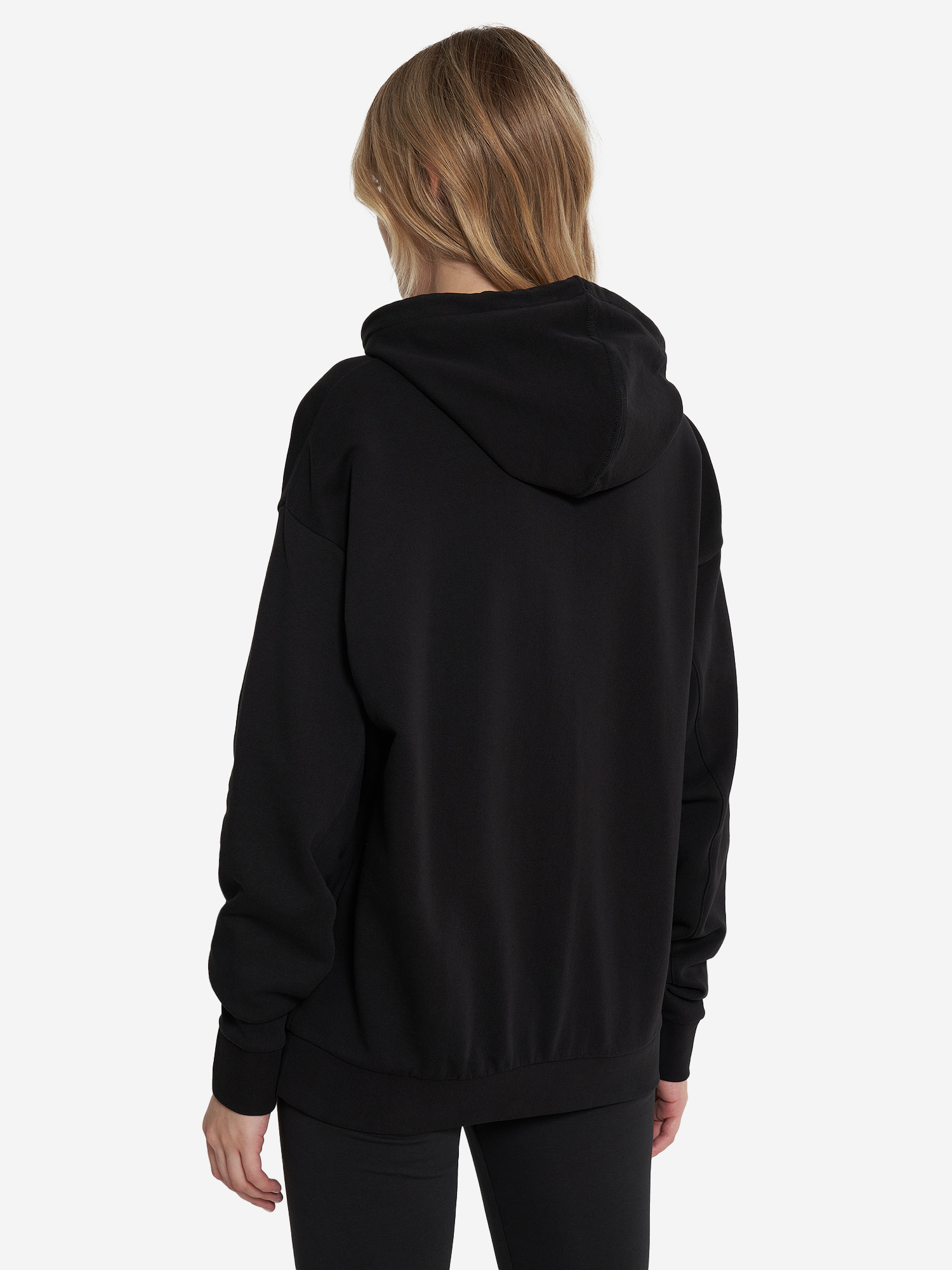 фото Худи женское puma relaxed, черный