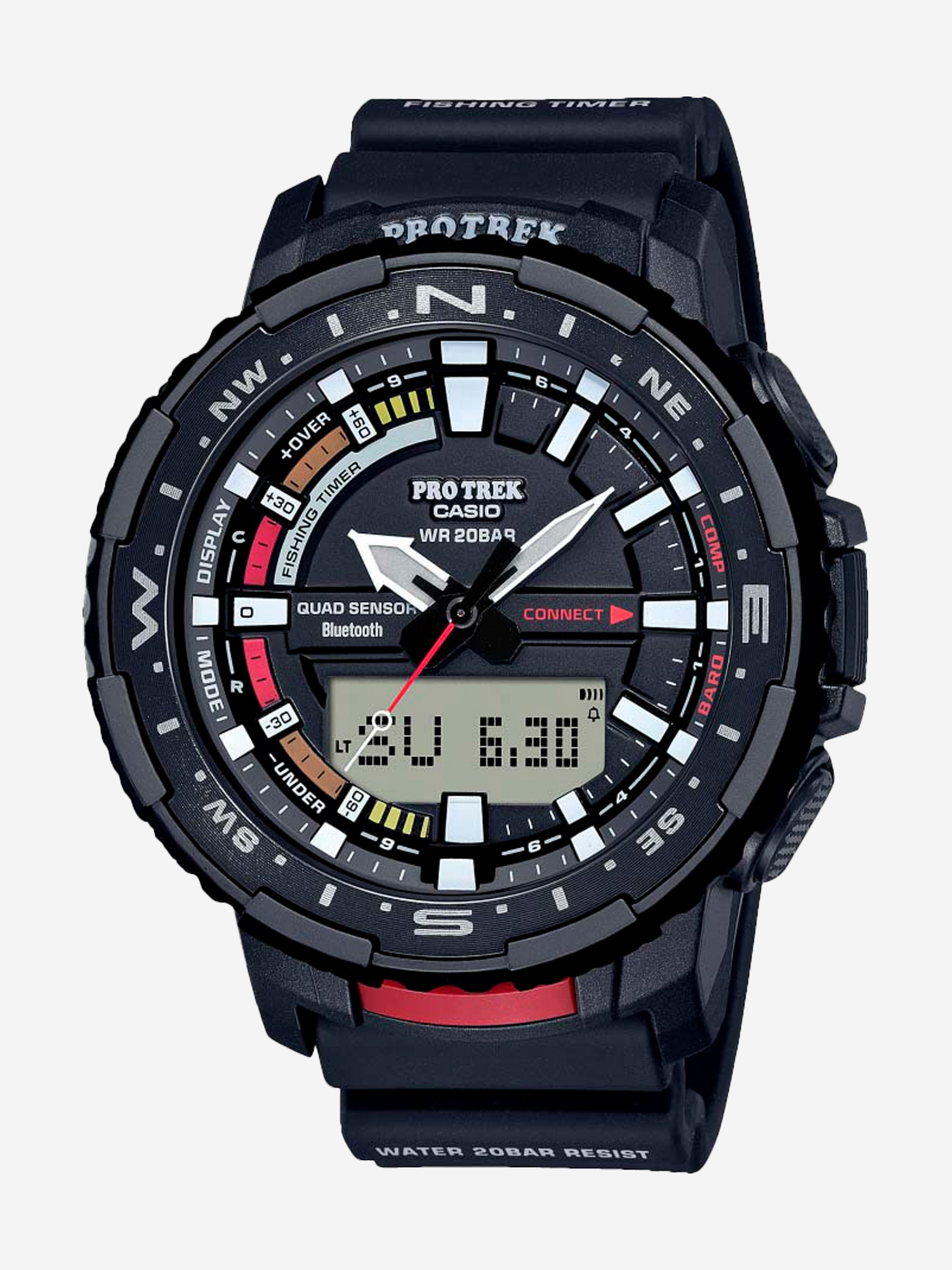 

Спортивные часы CASIO PRT-B70-1E, Черный