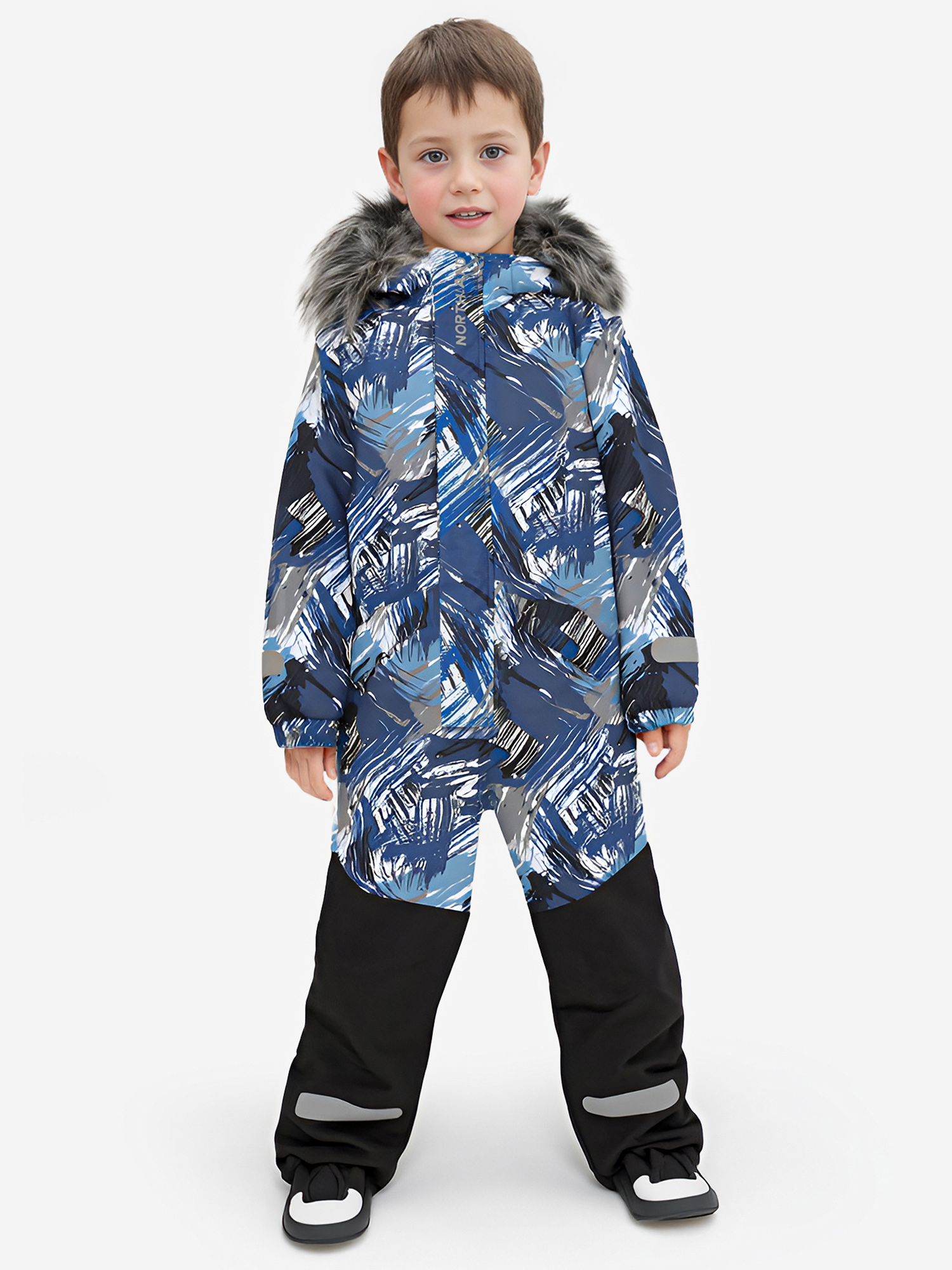 Комбинезон для мальчиков Northland, синий, арт. 17453