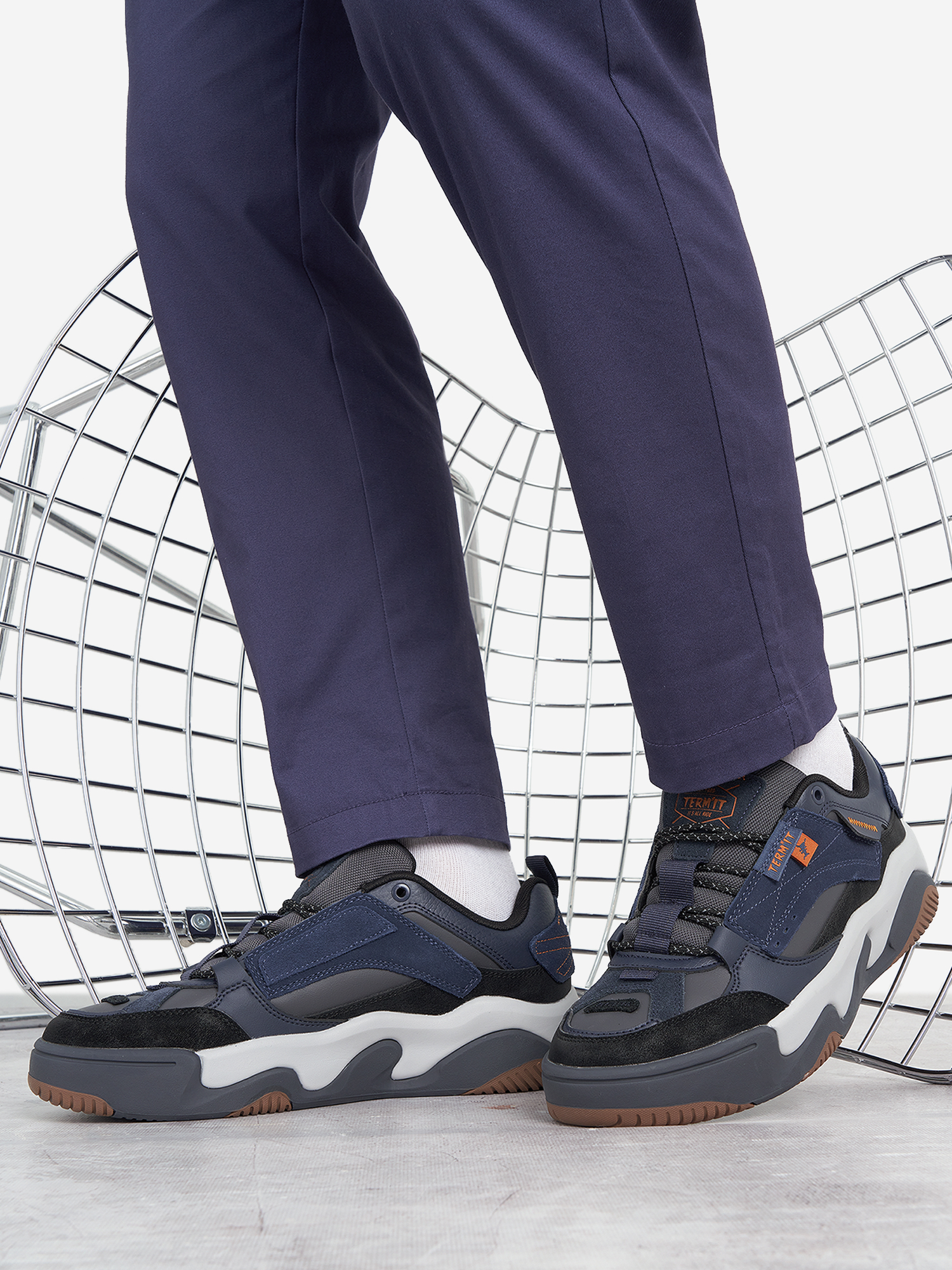 Изображение товара Кеды мужские Termit Jumble Next Cl, Темно-синий