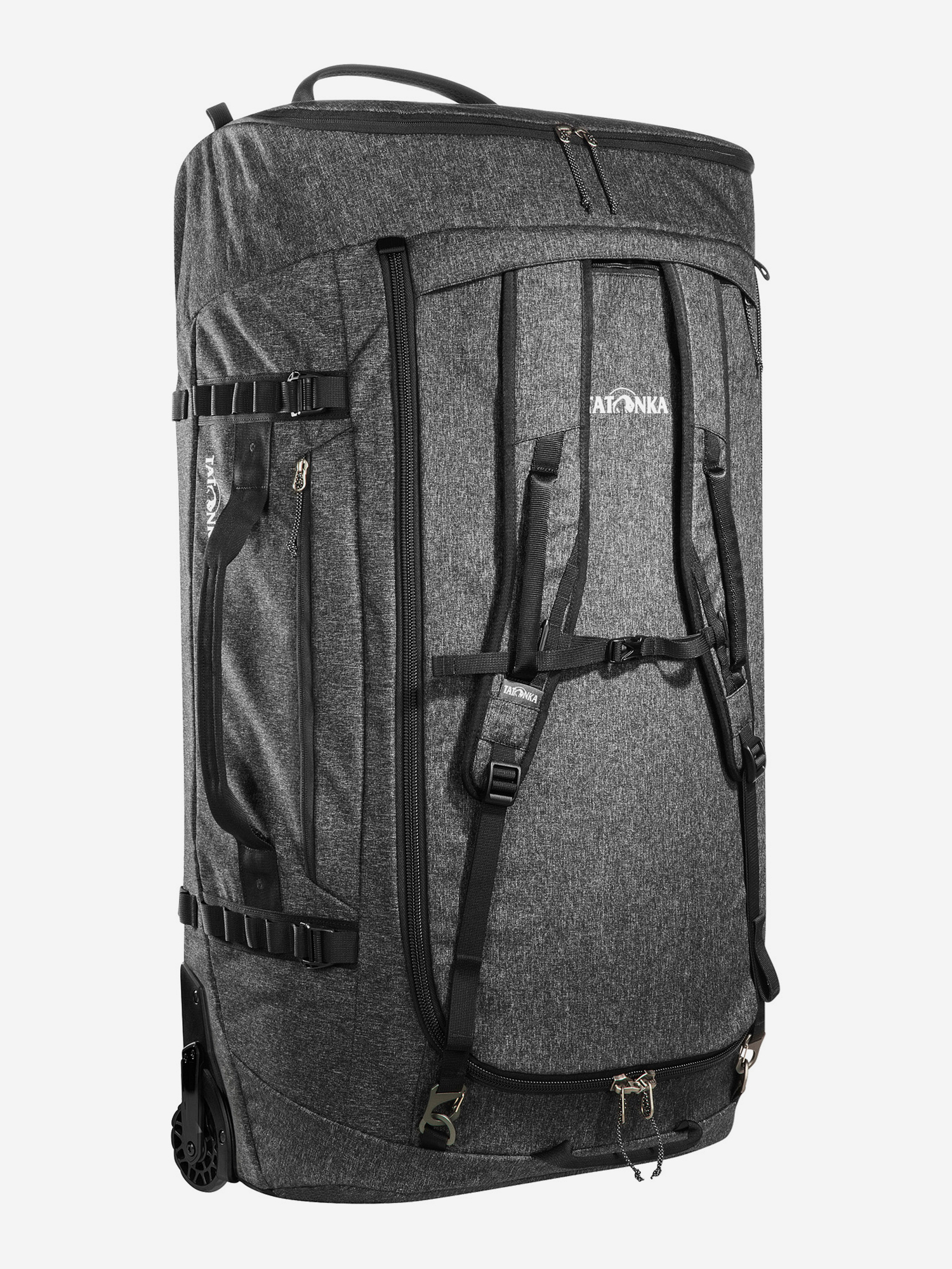 Изображение товара Сумка на колесиках Tatonka Duffle Roller L 140 черная вместительная для путешествий