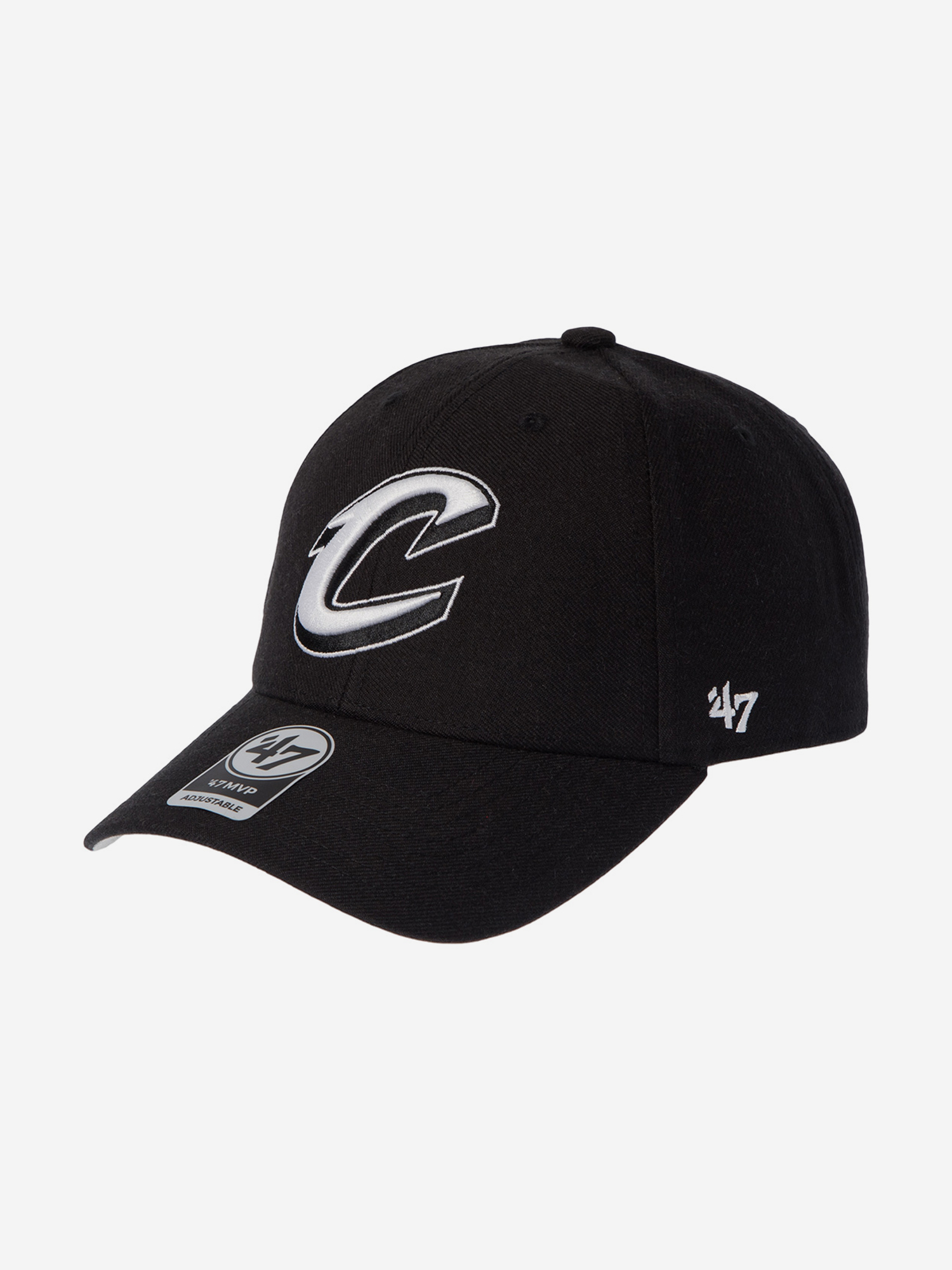 

Бейсболка 47 BRAND K-MVP07WBV-BKW Cleveland Cavaliers NBA (черный), Черный