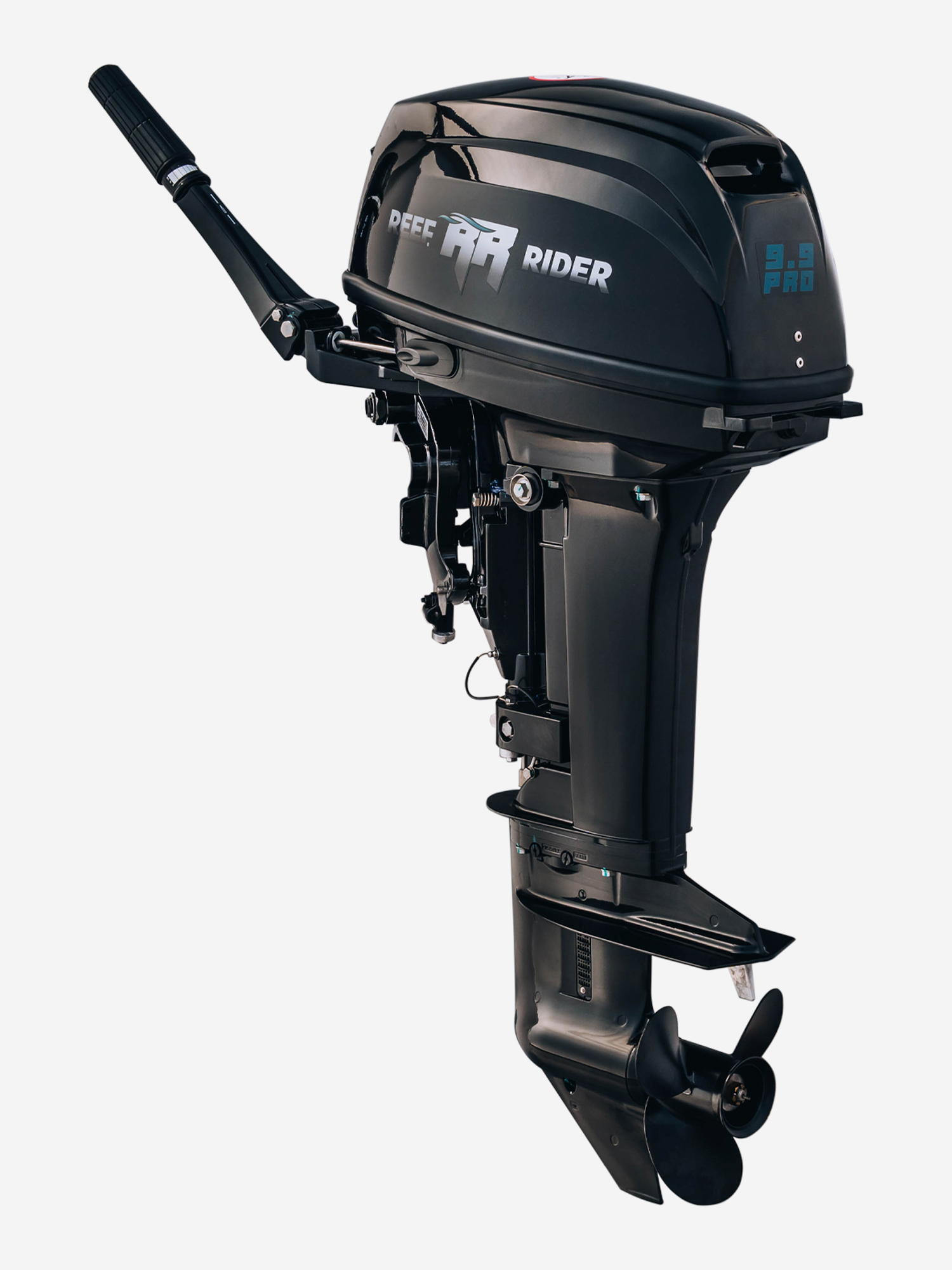 

Лодочный мотор REEF RIDER RR9.9FHS PRO, Черный