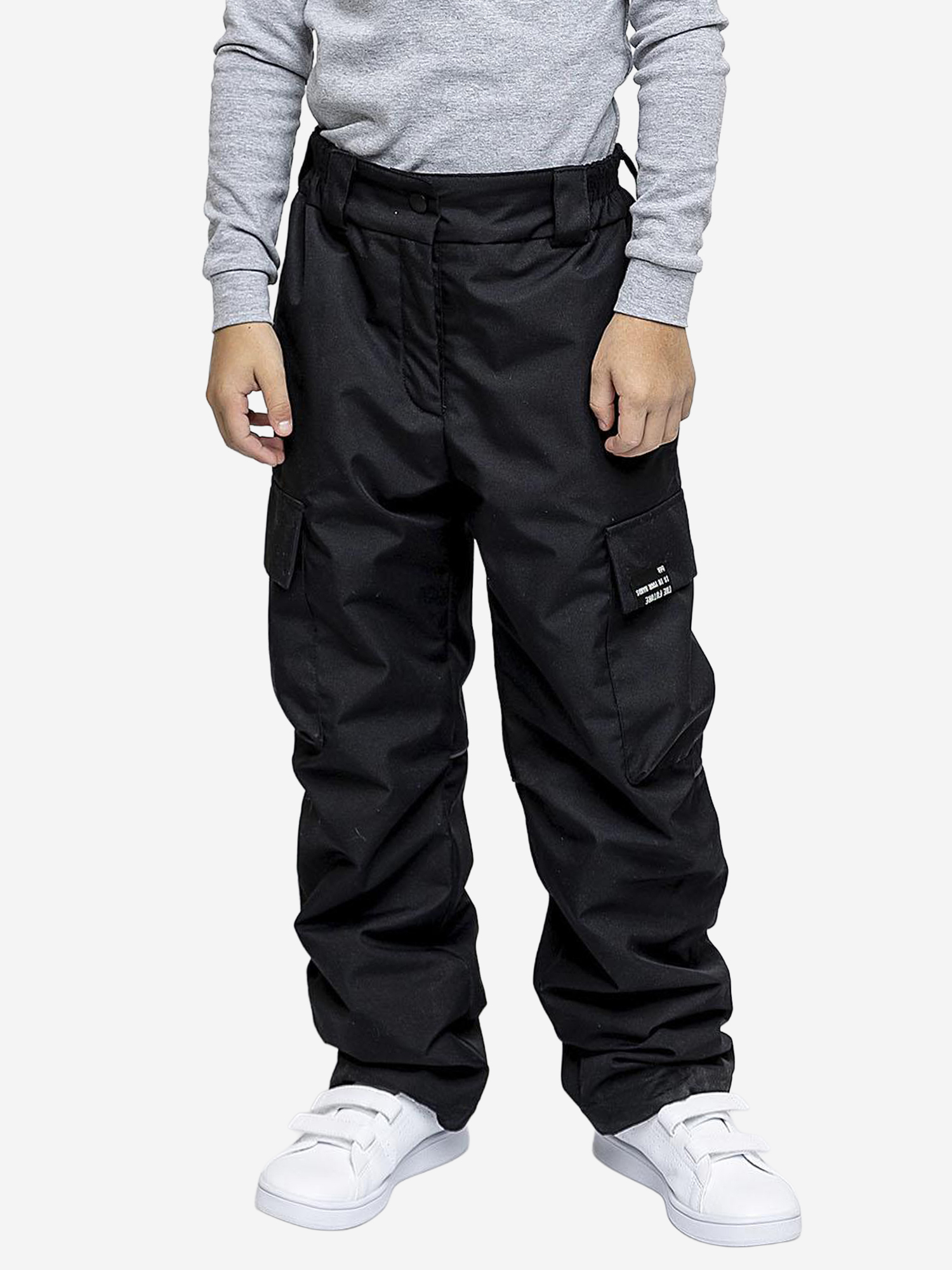 Изображение товара Брюки утепленные для мальчика batik черный, Черный