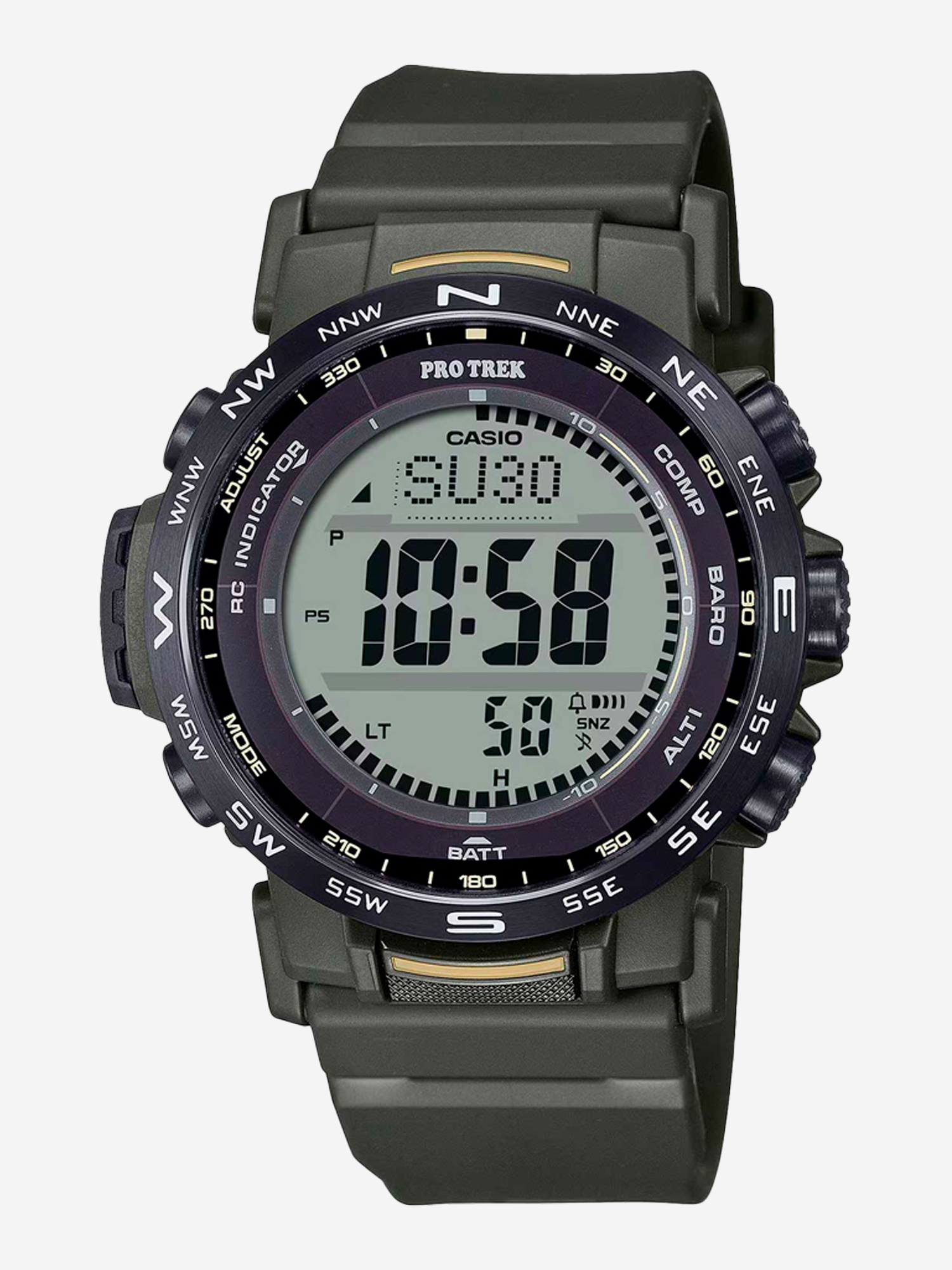 

Спортивные часы CASIO PRW-35Y-3B, Зеленый
