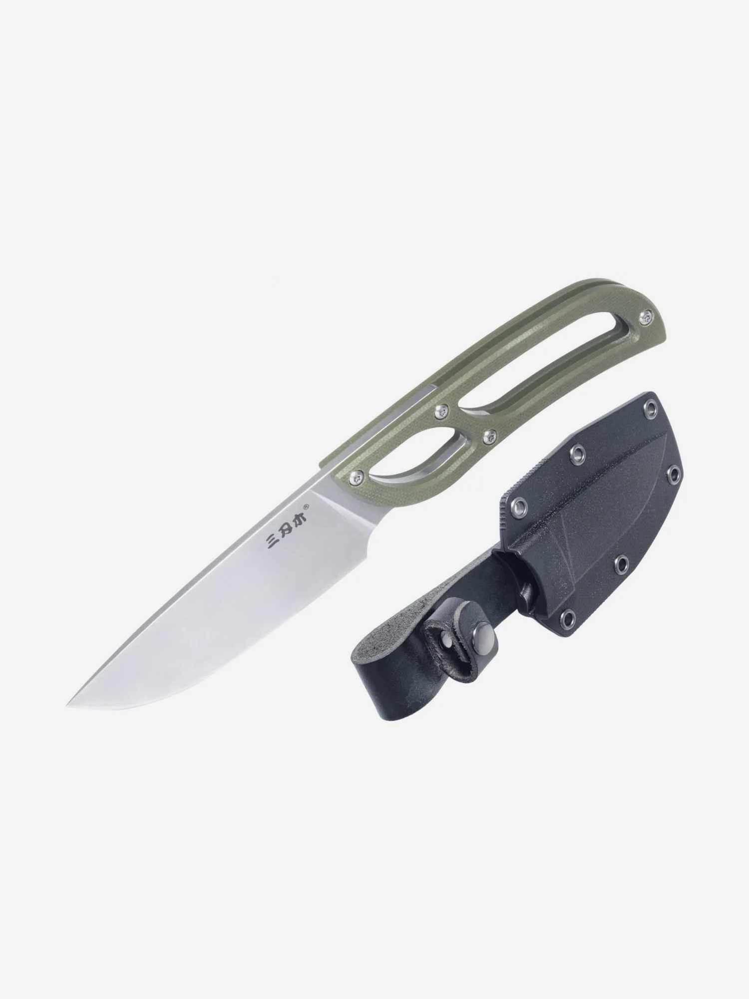 

Нож SanRenMu S628-1, Зеленый