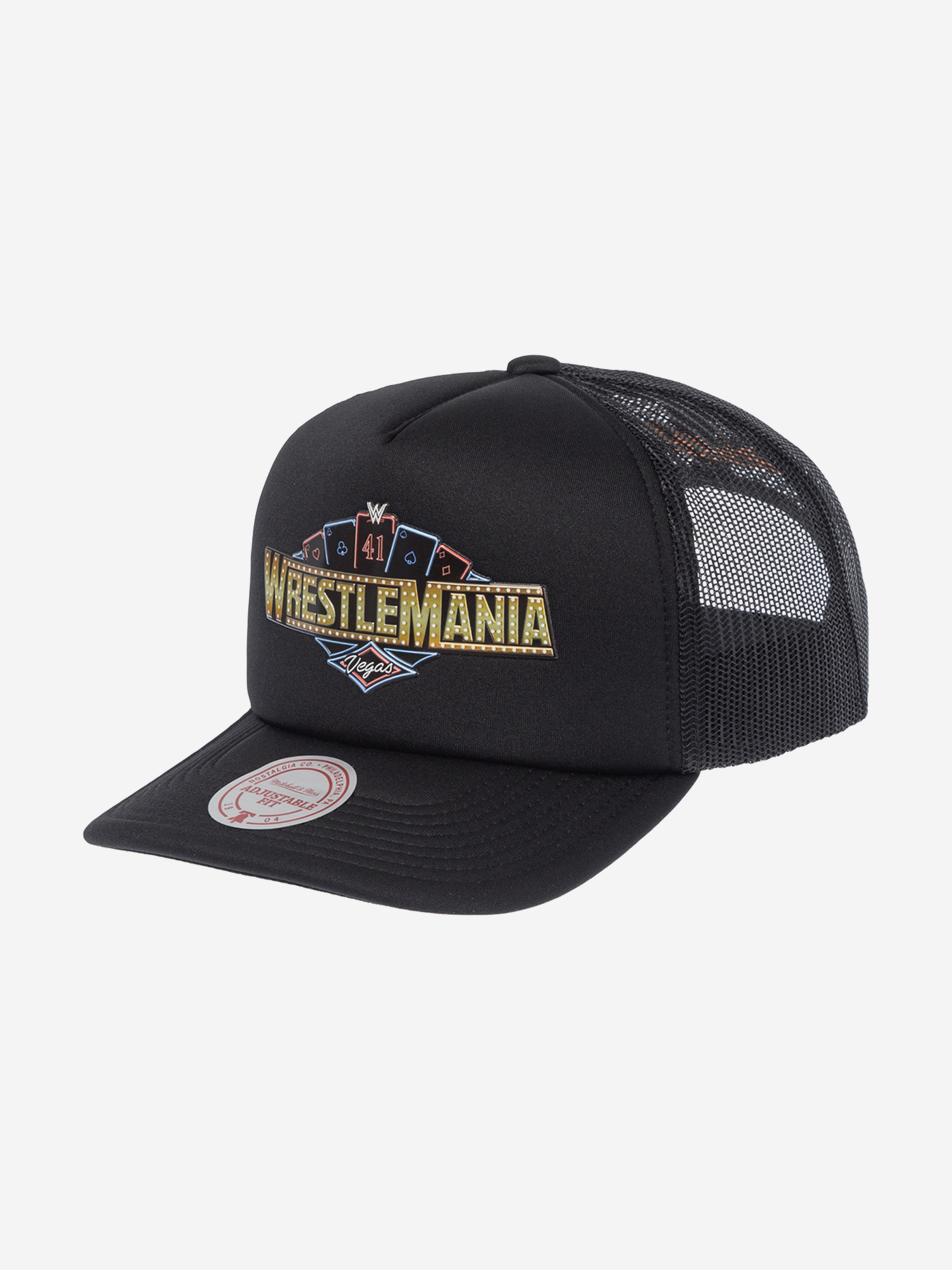 Изображение товара Бейсболка с сеточкой MITCHELL NESS Wrestlemania WWE унисекс всесезонный