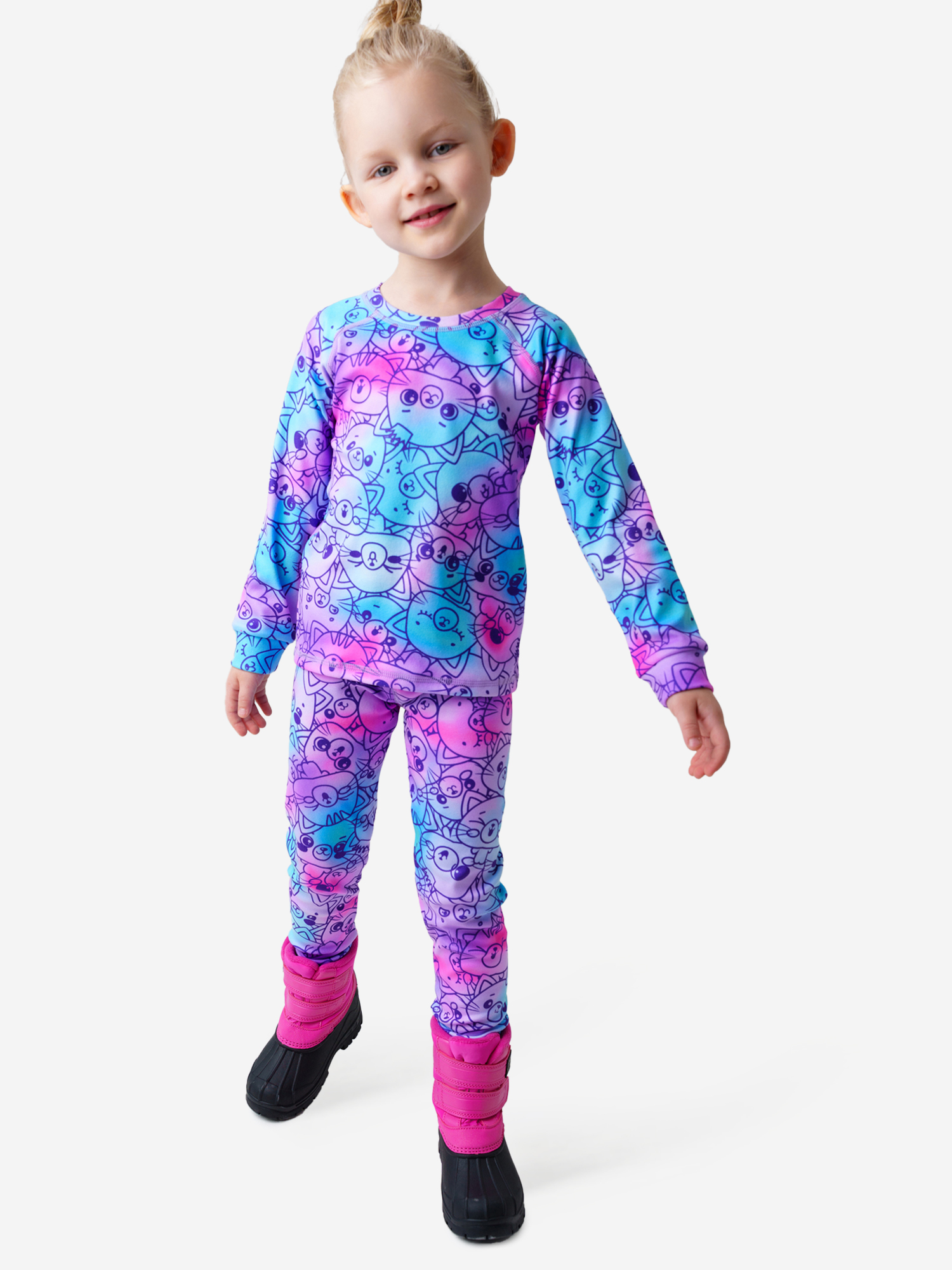 Изображение товара Термокомплект для девочек PlayToday для зимних спортов