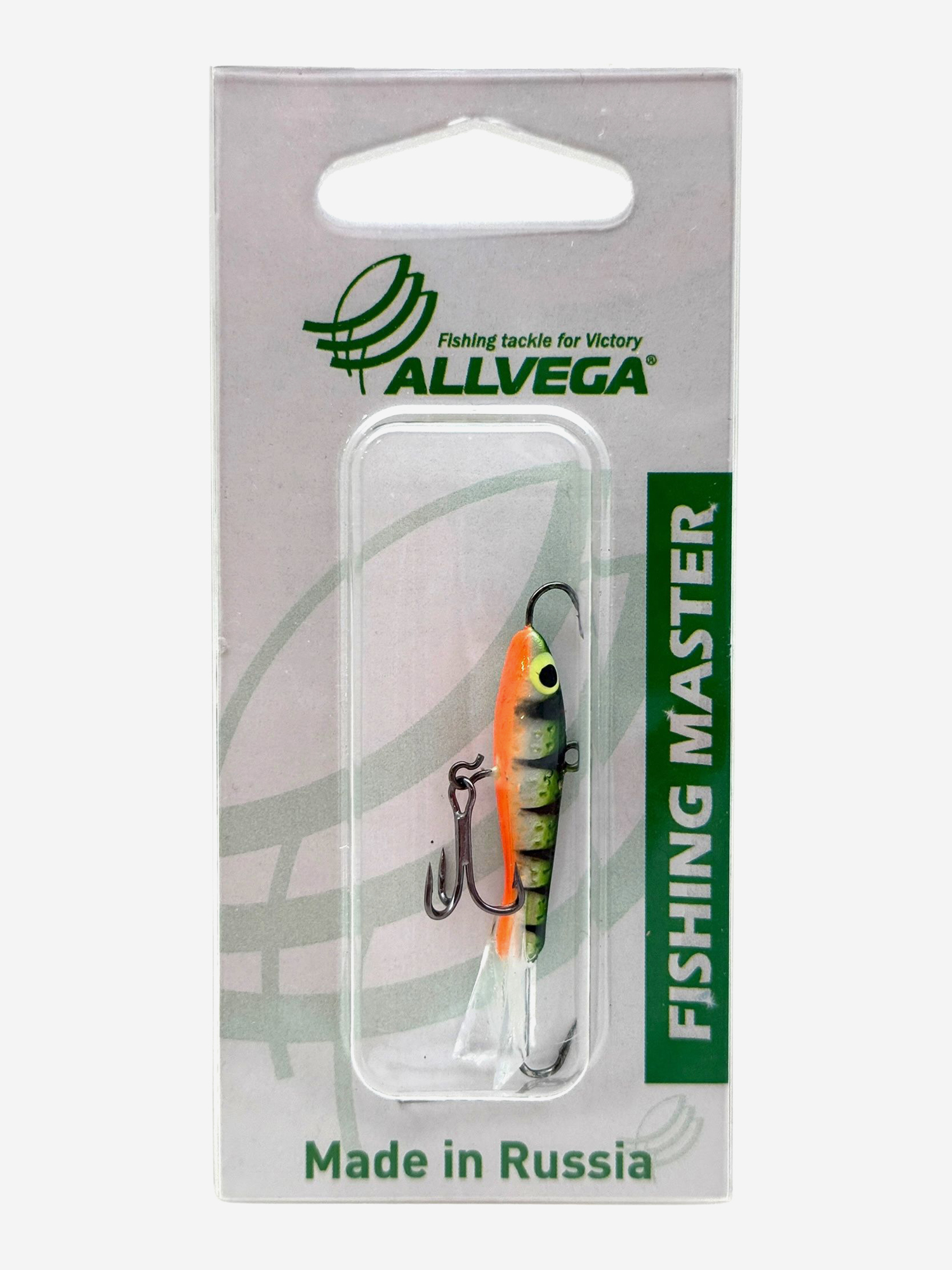 

Приманка балансир ALLVEGA 6 гр / 30 мм, цвет С14, Зеленый