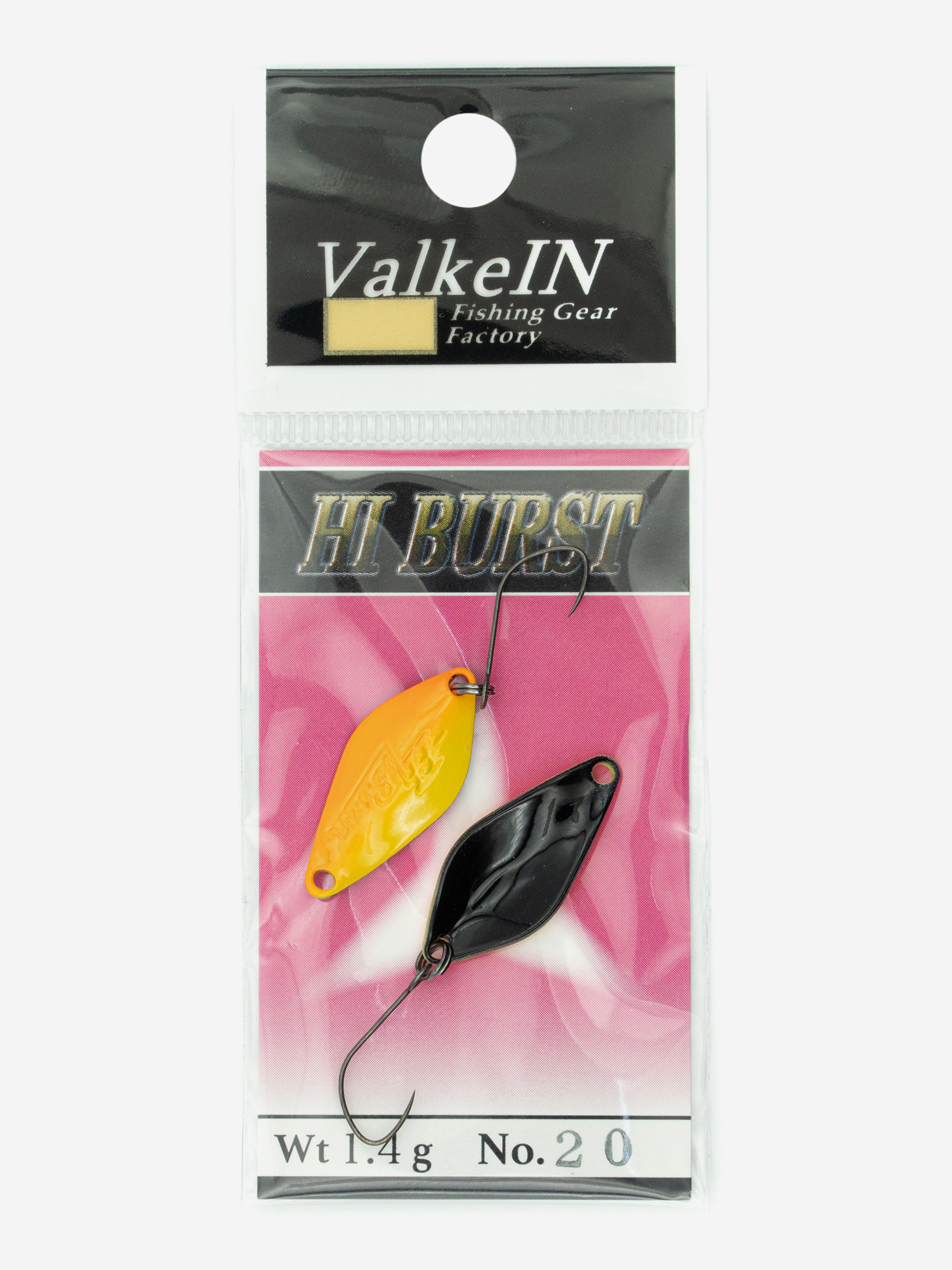 

Блесна VALKEIN HI BURST 1.4гр цвет 20, Мультицвет
