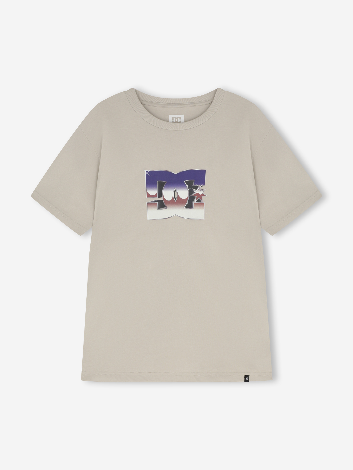 Футболка DC Shoes Metallic Star, бежевый, арт. adyzt05442d12-sgb0