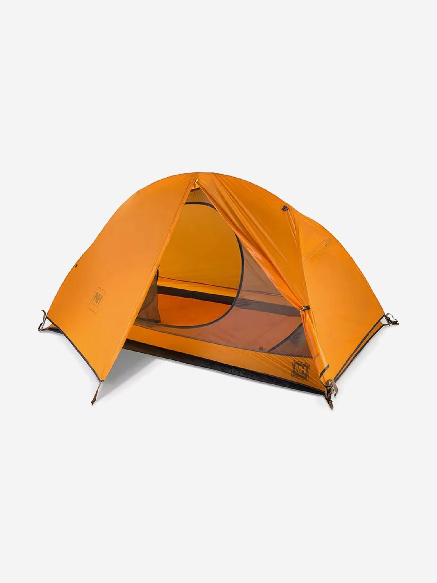 Палатка Naturehike Cycling Si 1-местная, алюминиевый каркас, сверхлегкая, оранжевый, Оранжевый палатка 2 местная 220х120х90 см 1 слой 1 комн 3 вентиляционных окна bestway coolquick 2 68097 bw