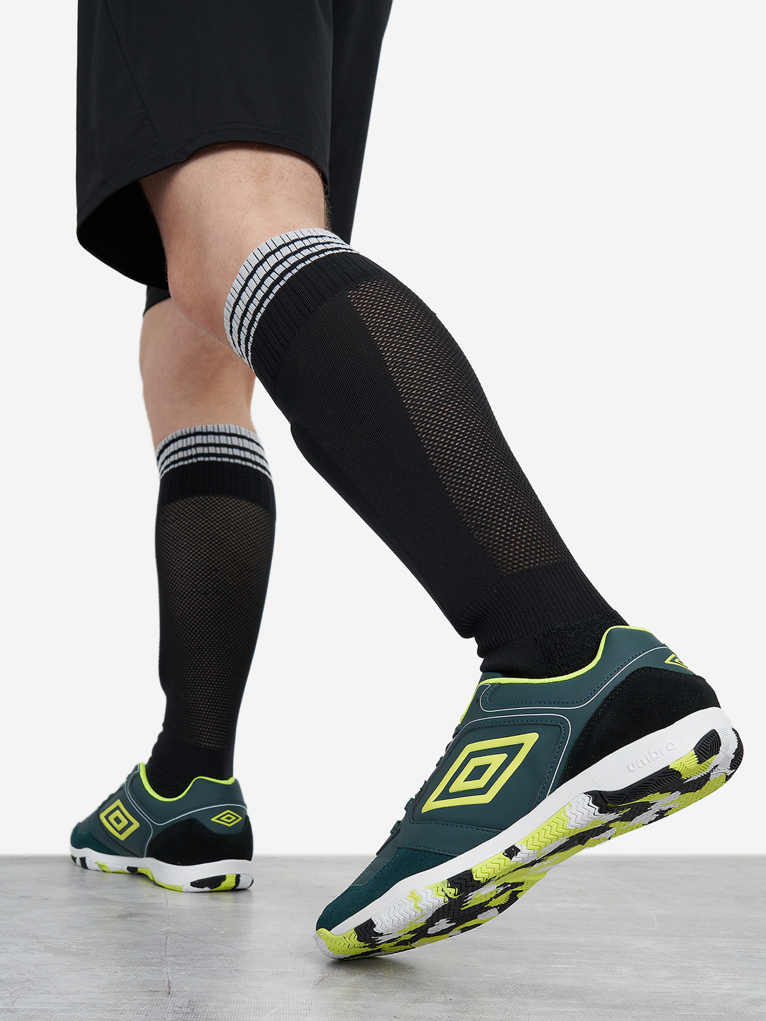 фото Бутсы мужские umbro sala ic, зеленый