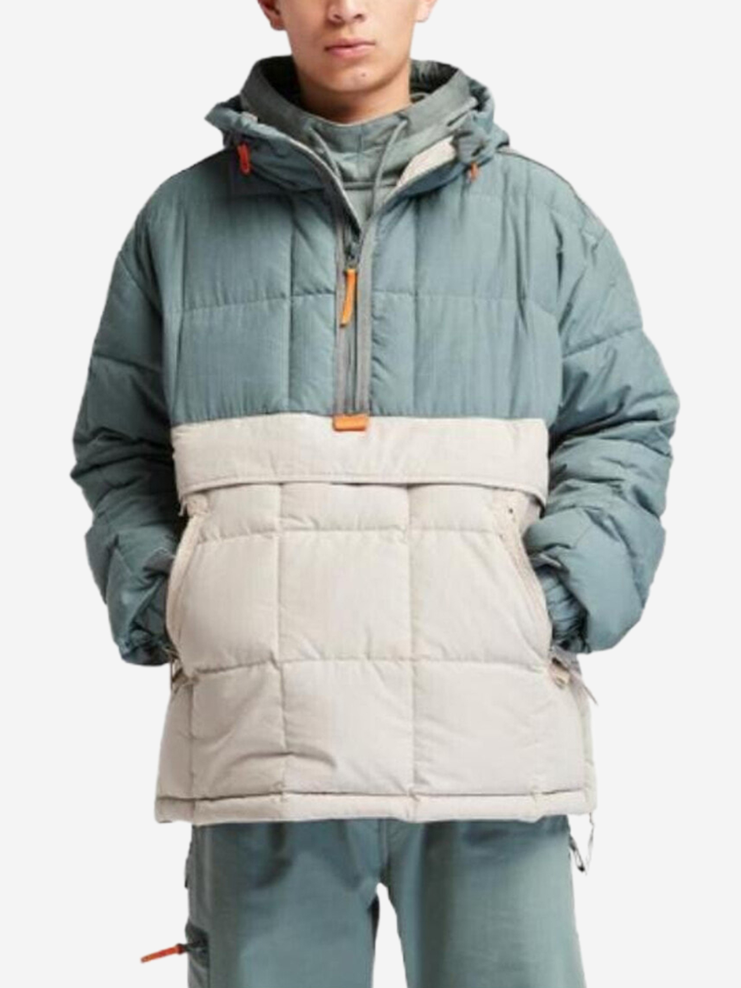 Изображение товара Пуховик Timberland Down Jackets Unisex Green/Sand