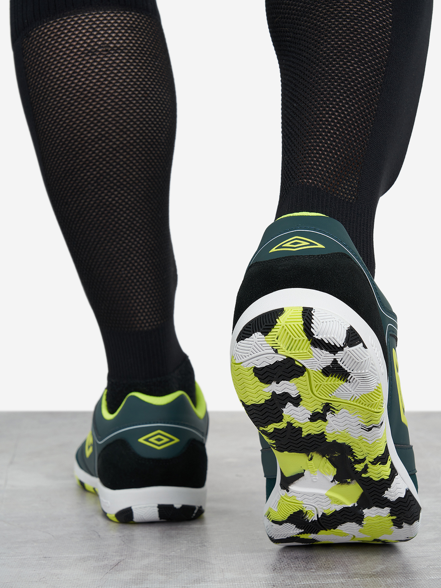 фото Бутсы мужские umbro sala ic, зеленый