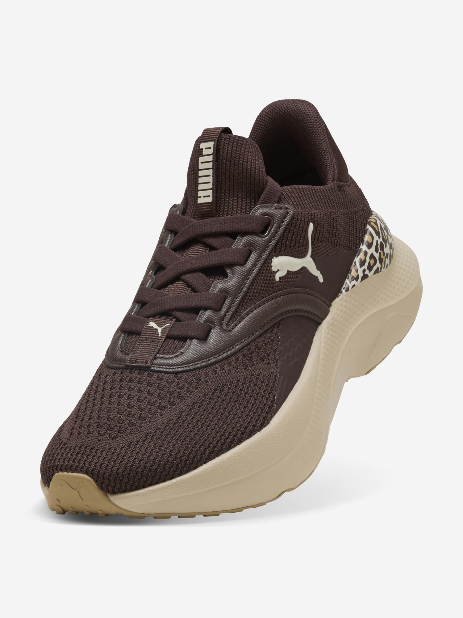 Кроссовки женские PUMA Softride Mayve Animal, Коричневый 5