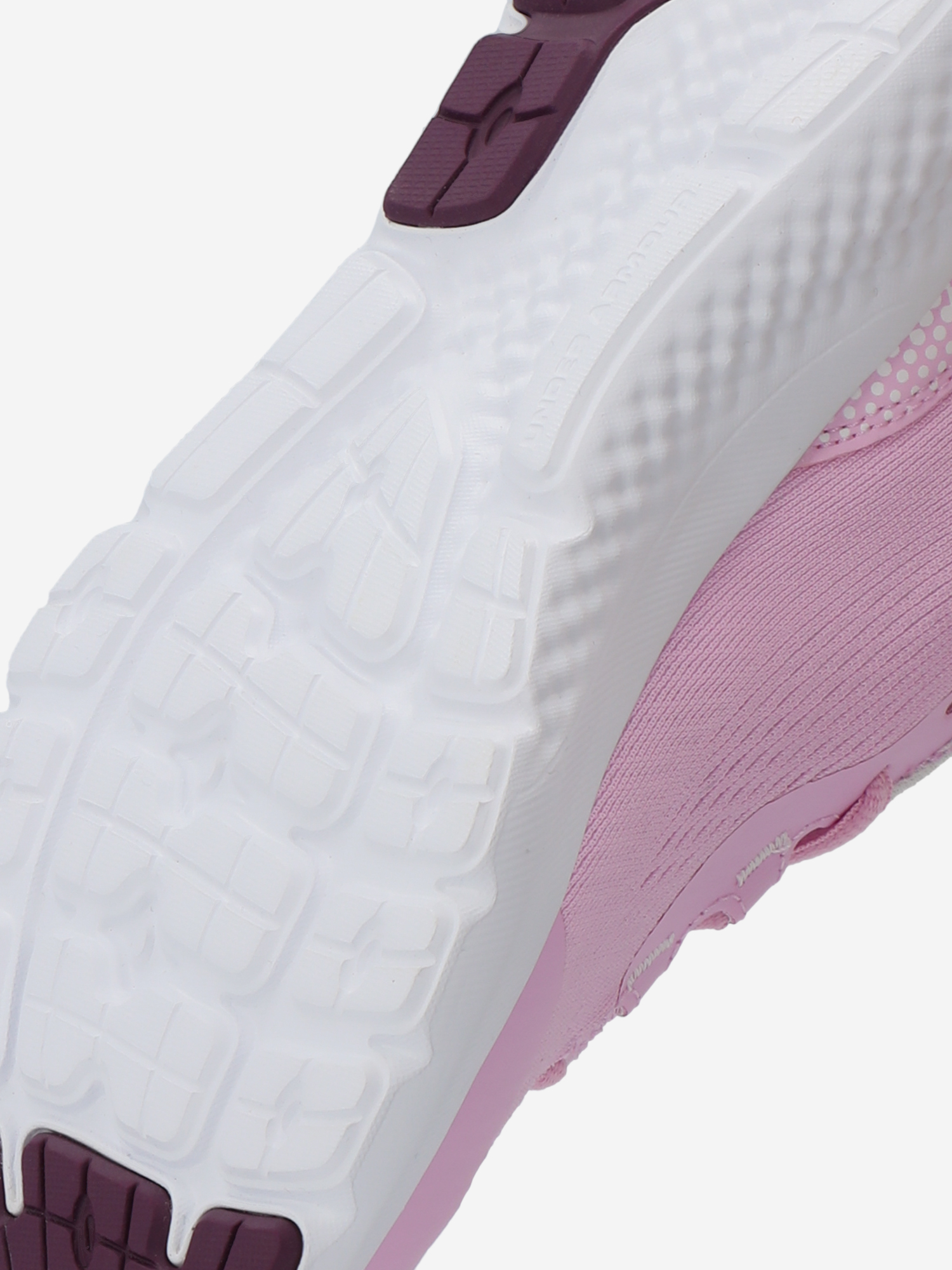 фото Кроссовки для девочек under armour charged rogue 4, розовый