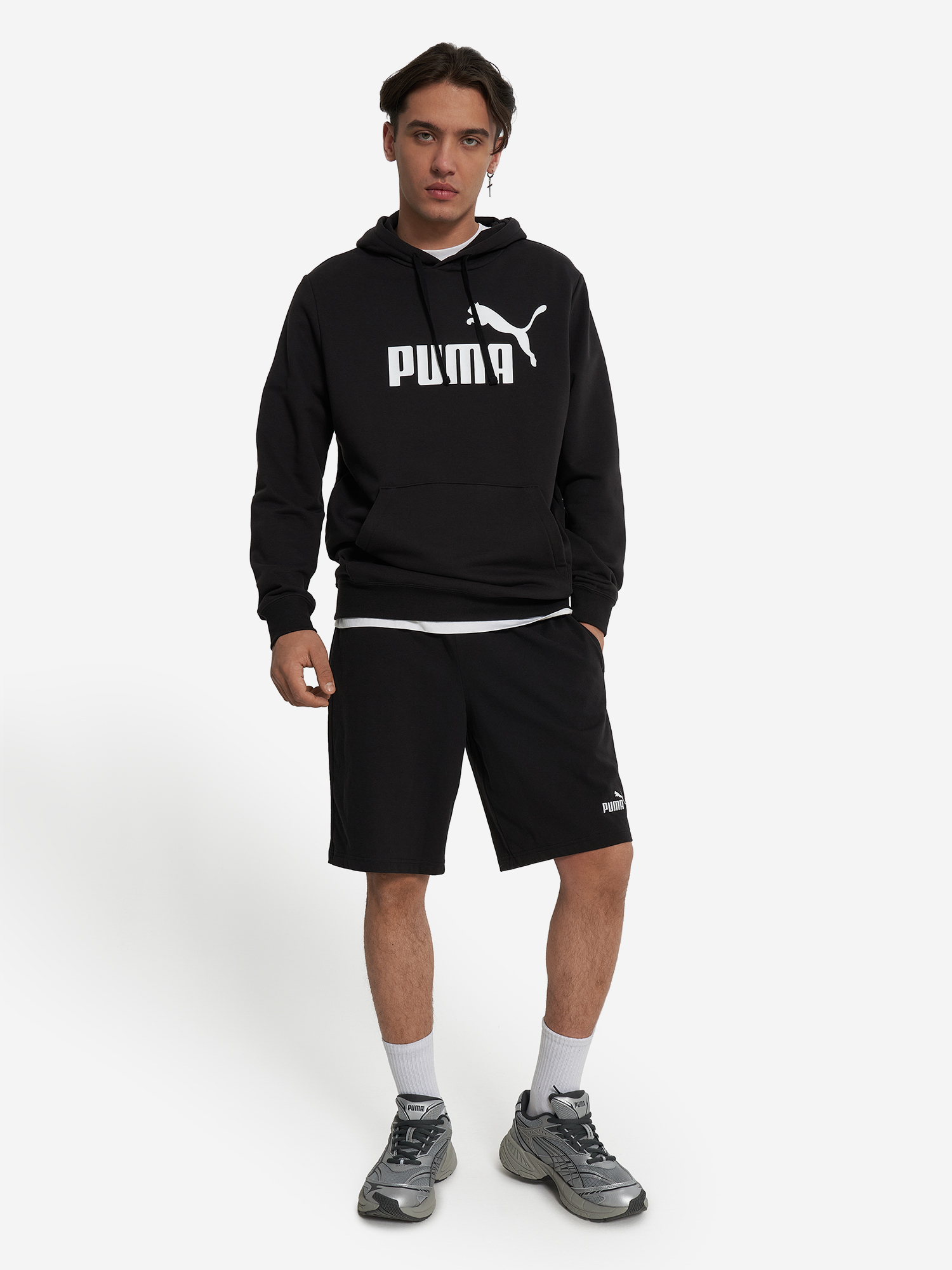 Худи мужское PUMA, Черный 4