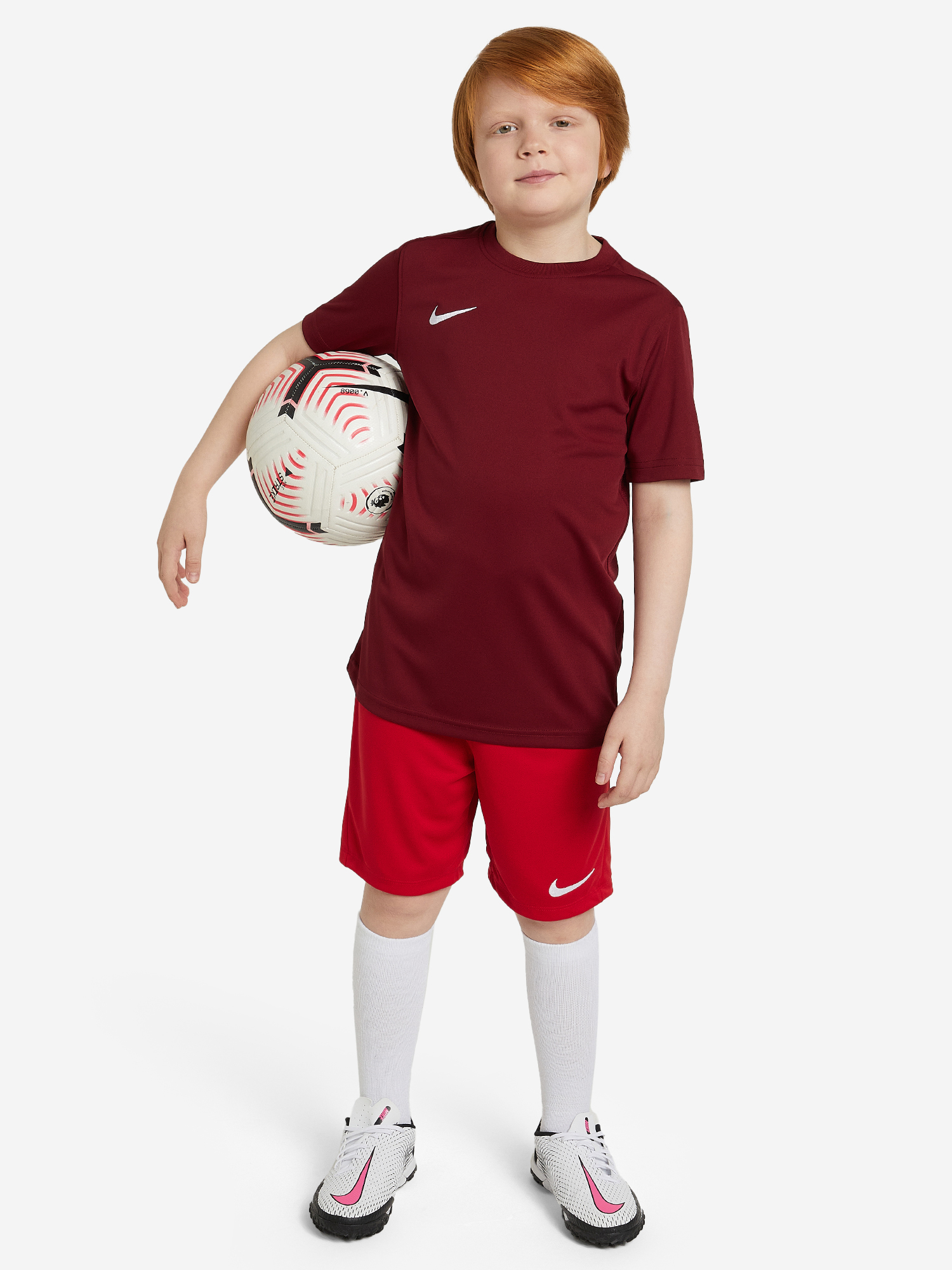 Шорты для мальчиков Nike Kids Short Park III, Красный BV6865N06-657, размер 158-170 - фото 3