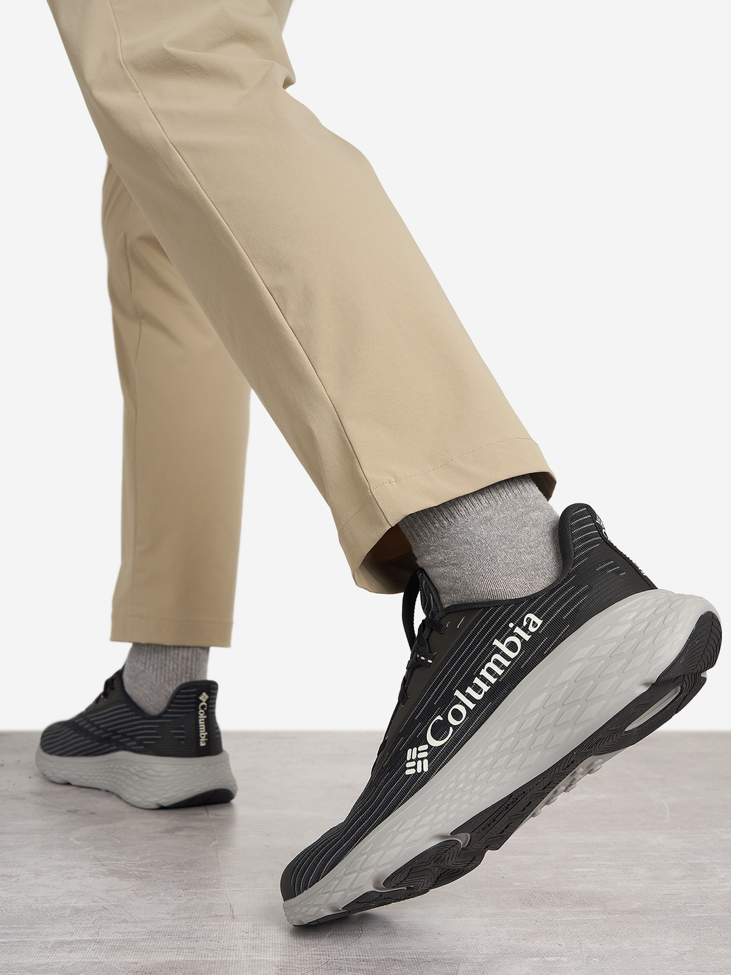 Изображение товара Кроссовки мужские Columbia Konos Swift, Черный/серый