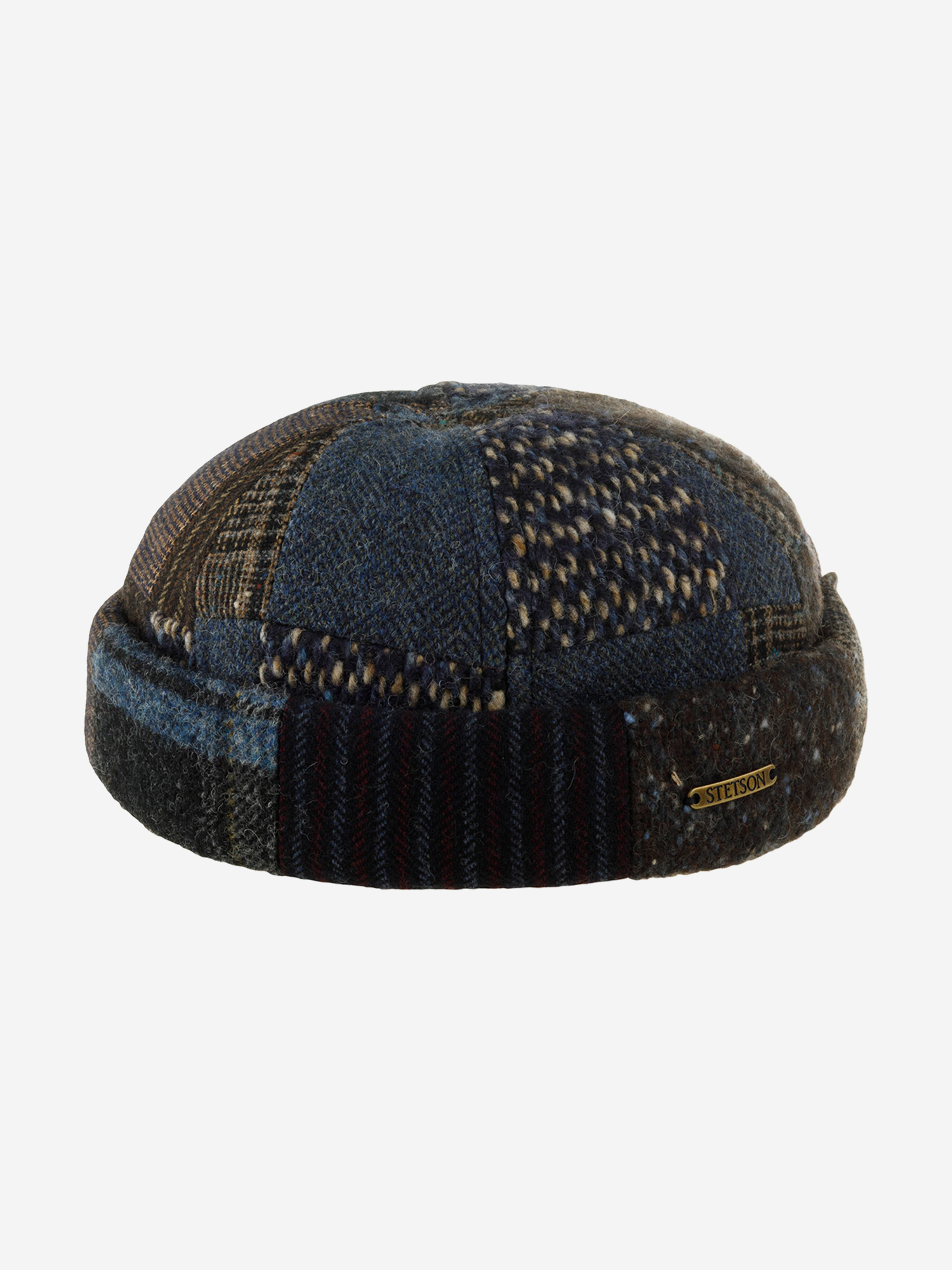 Изображение товара Стильная шапка докер STETSON 8820910 DOCKER PATCHWORK для всесезонного использования