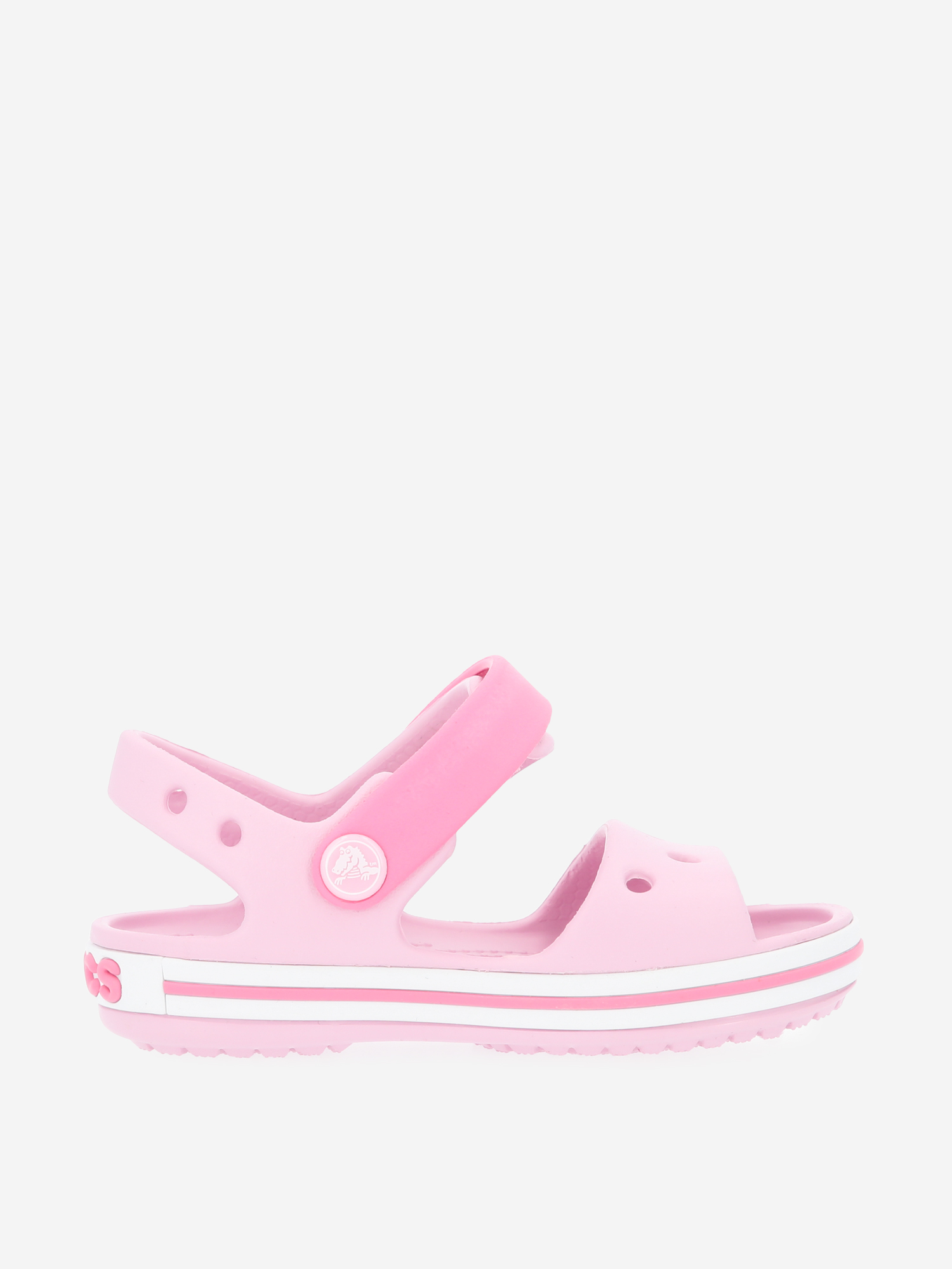 Сандалии детские Crocs Crocband Sandal Kids, Розовый 12856C1G-6GD, размер 33-34 - фото 4