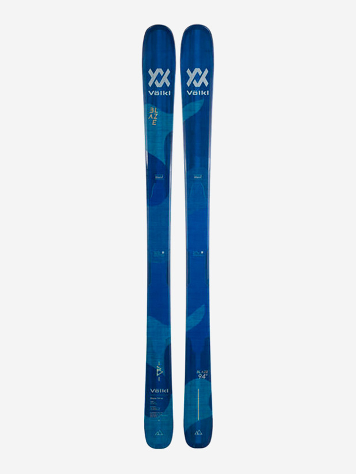 

Горные лыжи Volkl Blaze 94 W + Attack 11 GW 21/22, Синий