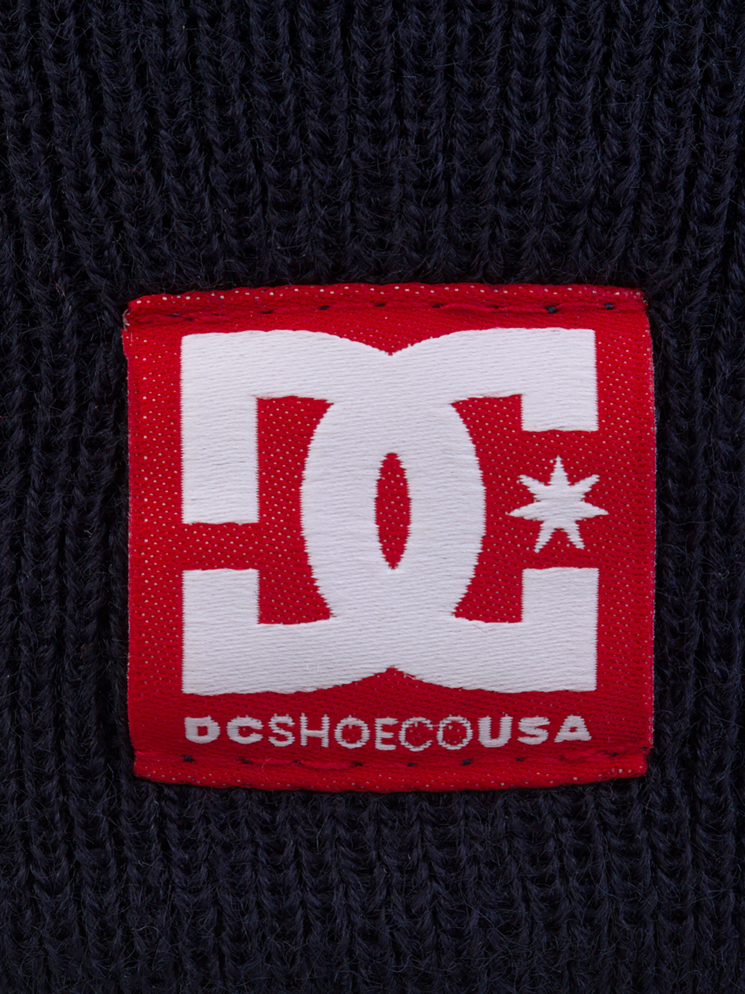 фото Шапка dc shoes max label, синий