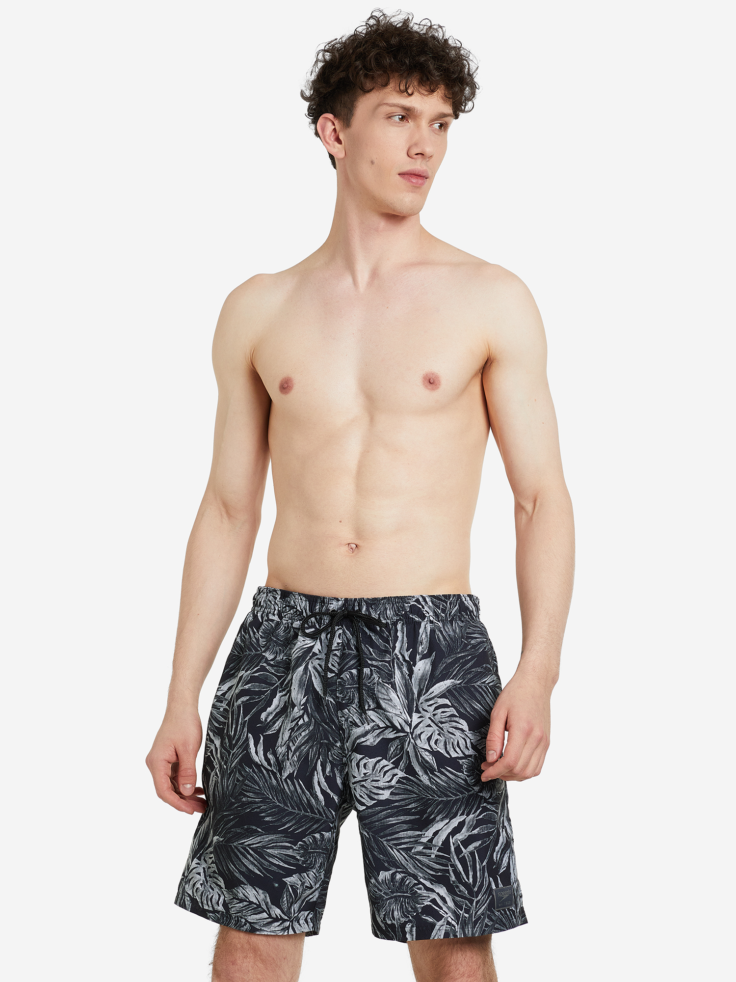 

Шорты плавательные мужские Speedo Print Leis 18, Черный