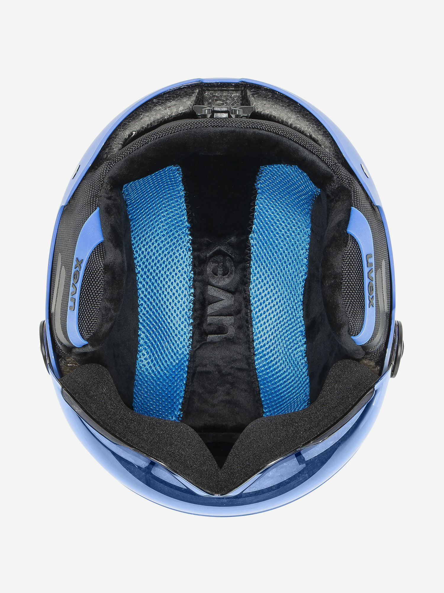фото Шлем детский uvex rocket visor, синий