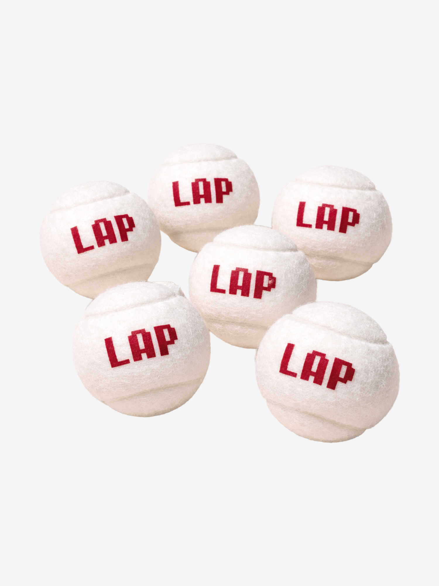 Изображение товара Мяч для лапты LAP белый комплект 6 шт