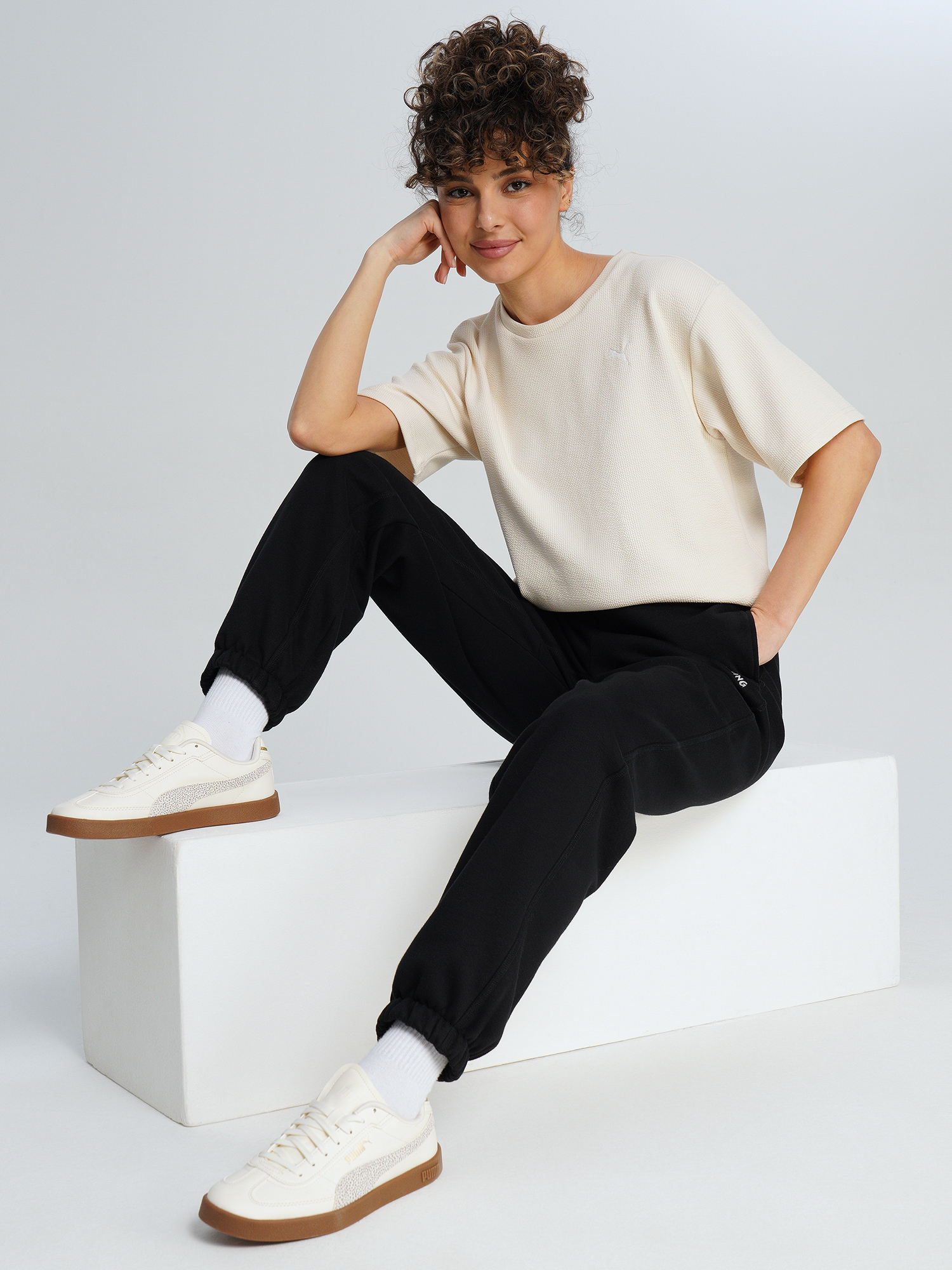 Футболка женская PUMA, Бежевый 4