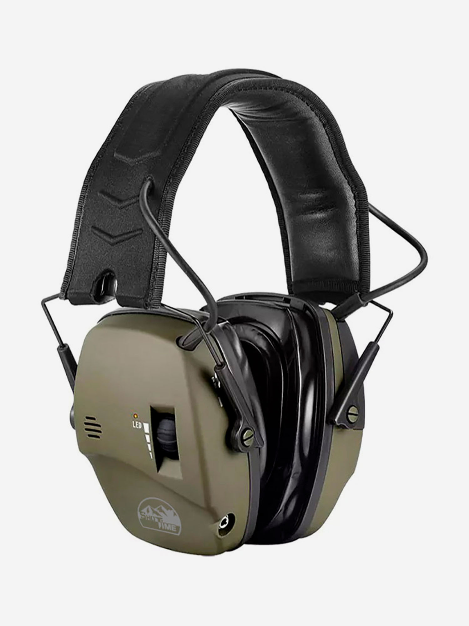 

Наушники активные ShotTime 44 Pro, NRR 23dB, Army Green, Зеленый