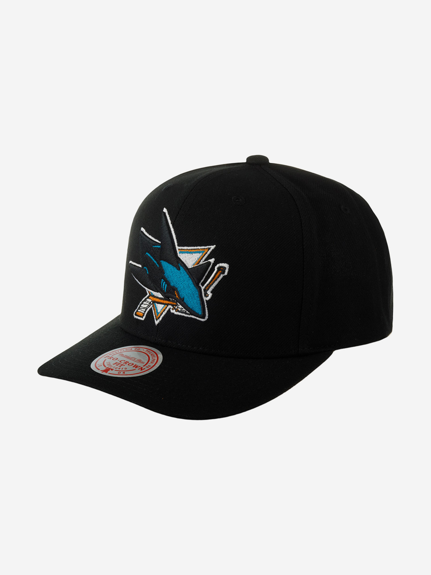 Бейсболка MITCHELL NESS HHSS5370-SJSYYPPPBLCK San Jose Sharks NHL (черный), Черный 59-050XDOXM4K-09, размер Без размера