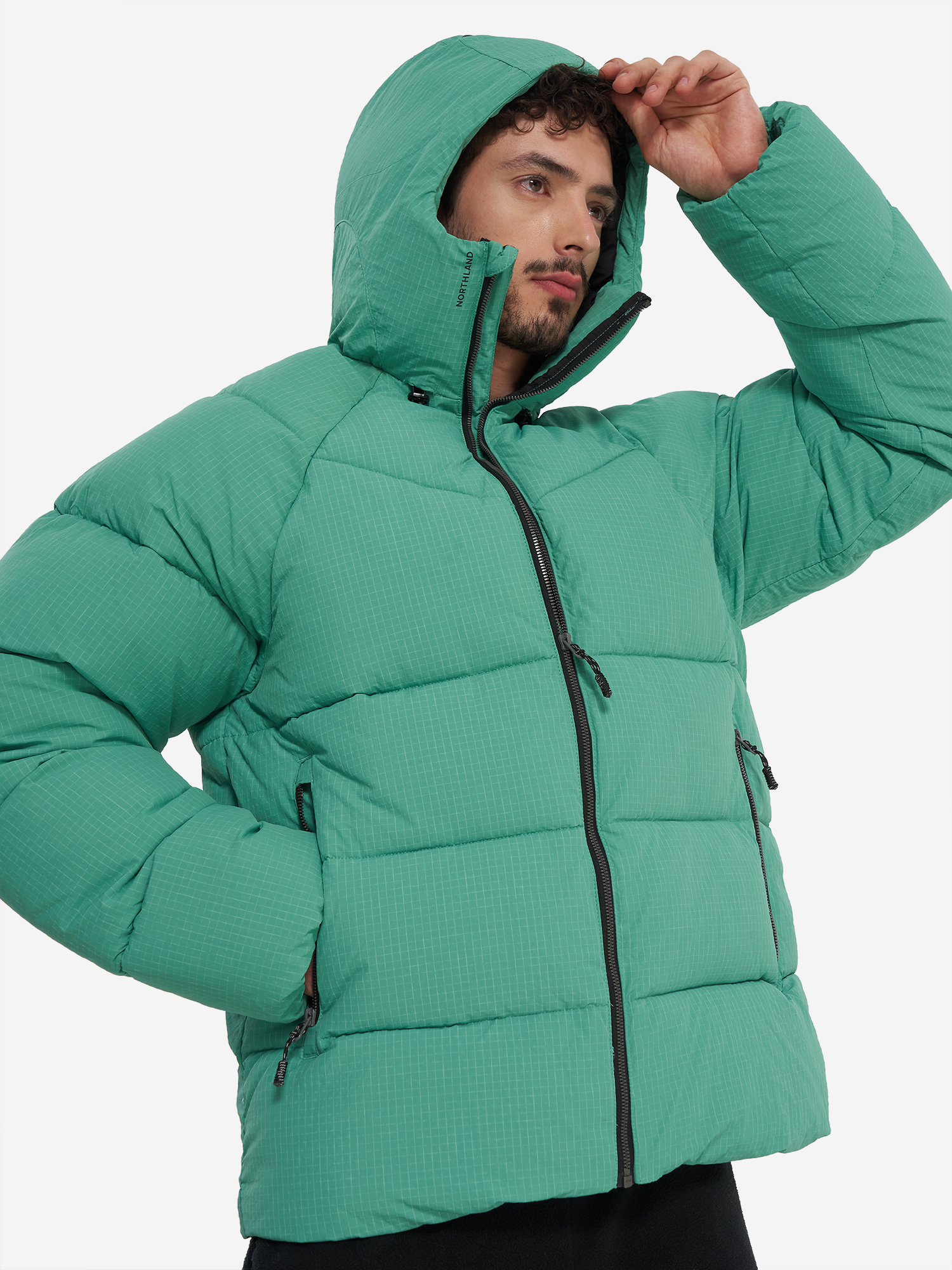 Пуховик мужской Northland, голубой, арт. 27855