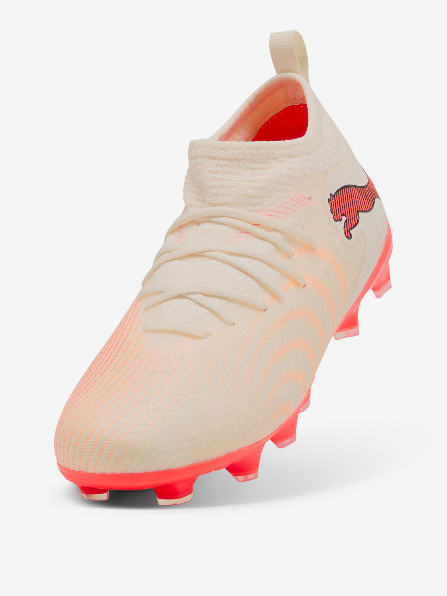 Бутсы для мальчиков PUMA Future 9 Match Fg/Ag, Бежевый 5