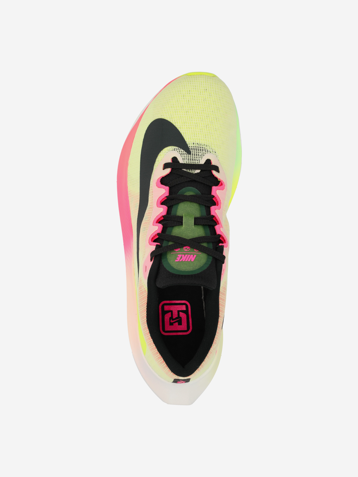 Кроссовки мужские Nike Zoom Fly 5 Prm, Зеленый Вид№6