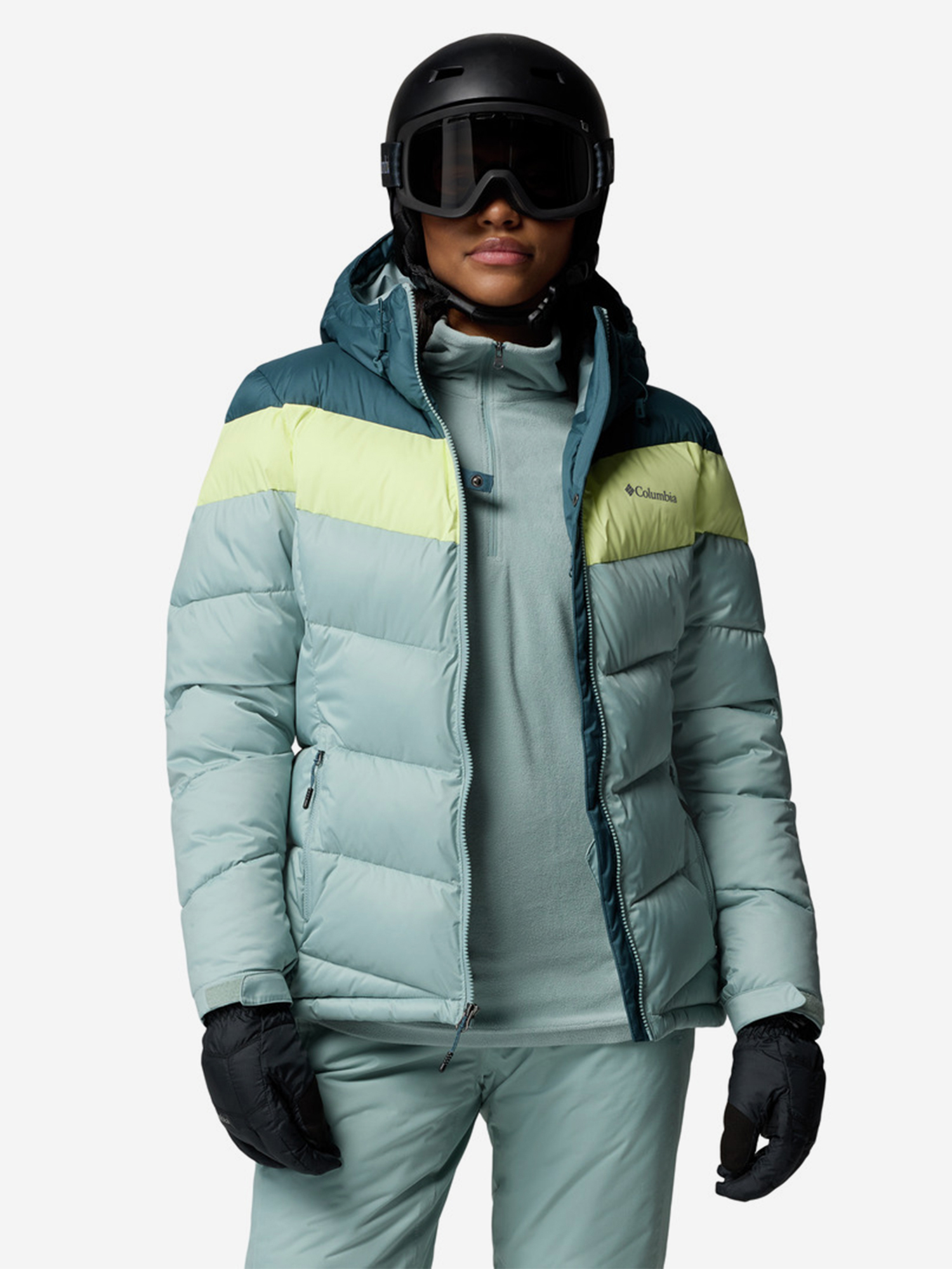 Куртка горнолыжная женская Columbia Abbott Peak II, Зеленый