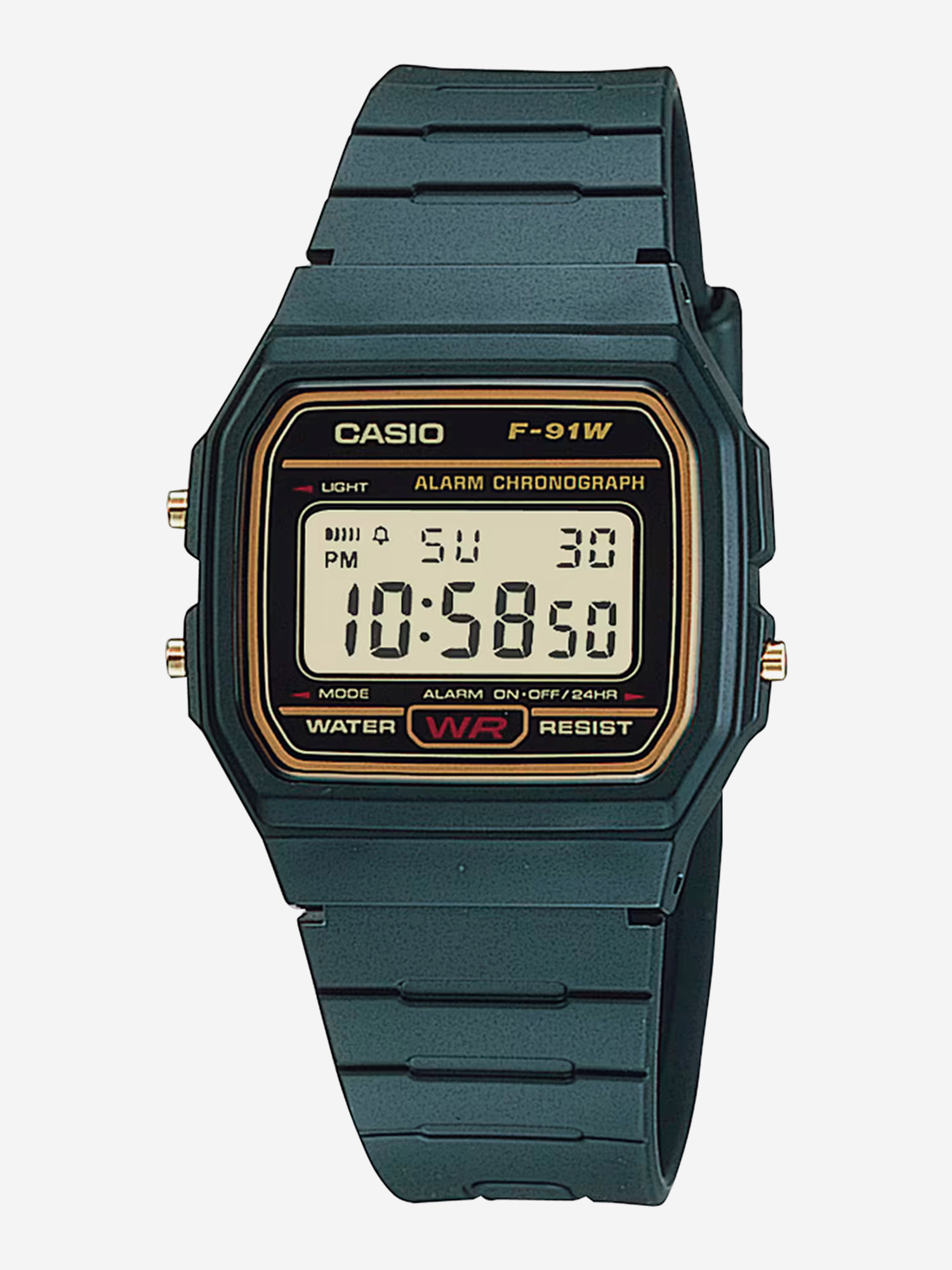 Изображение товара Наручные часы Casio Collection F-91WG-9E спортивные и повседневные Унисекс стильные надежные