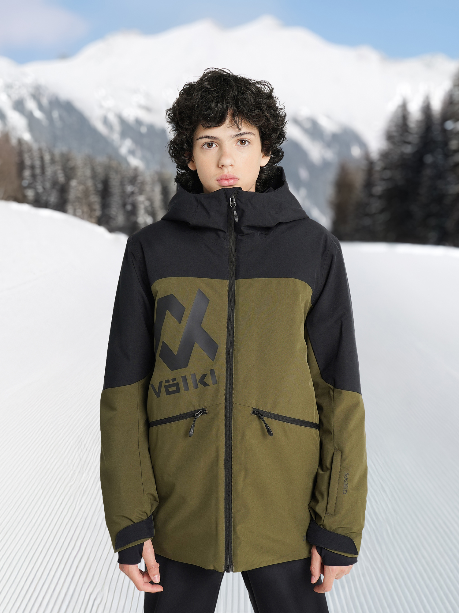 

Куртка горнолыжная для мальчиков Volkl, Коричневый