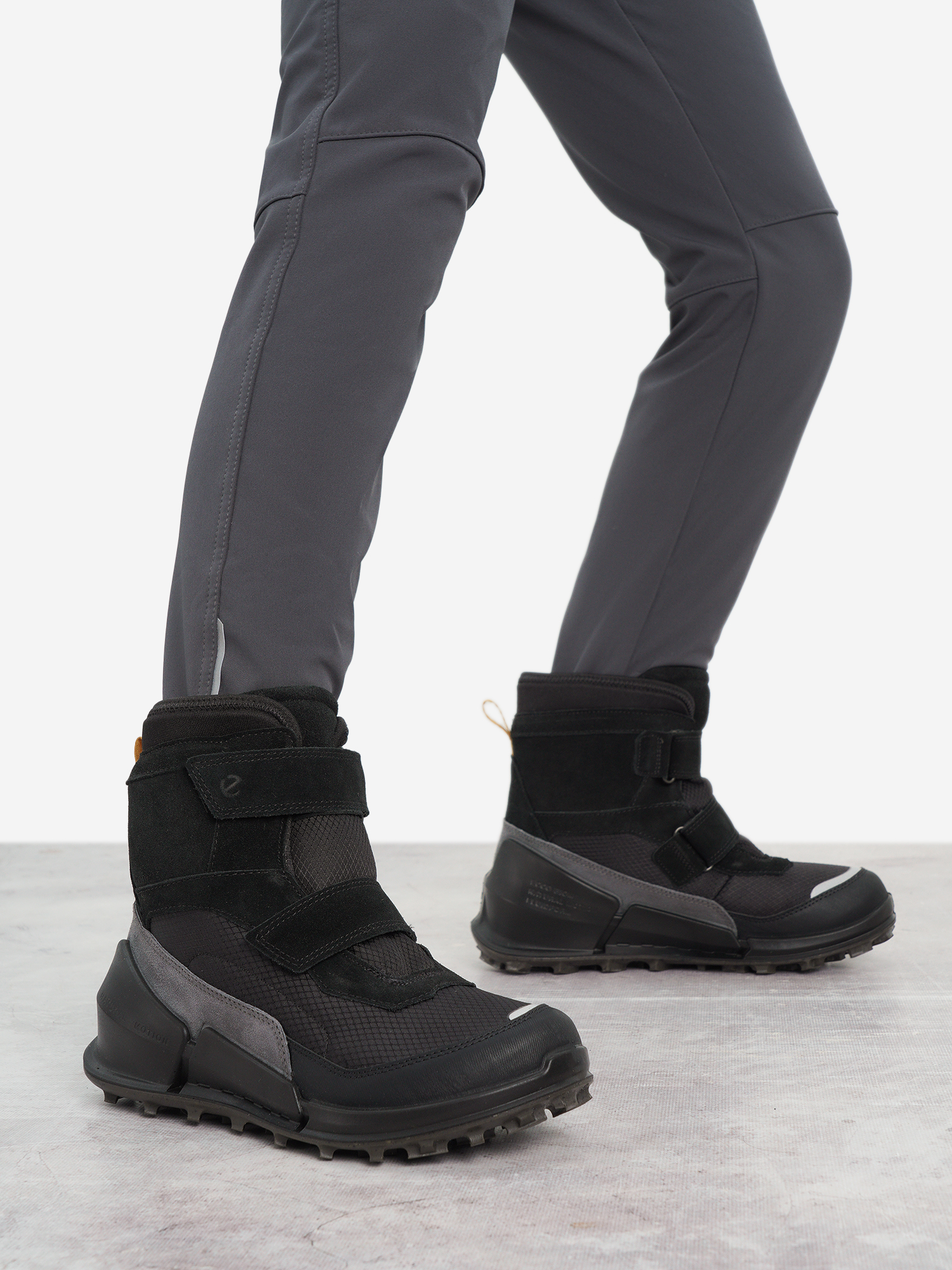 Ботинки утепленные Ecco Biom K2, черный, арт. 711273e1a-60518