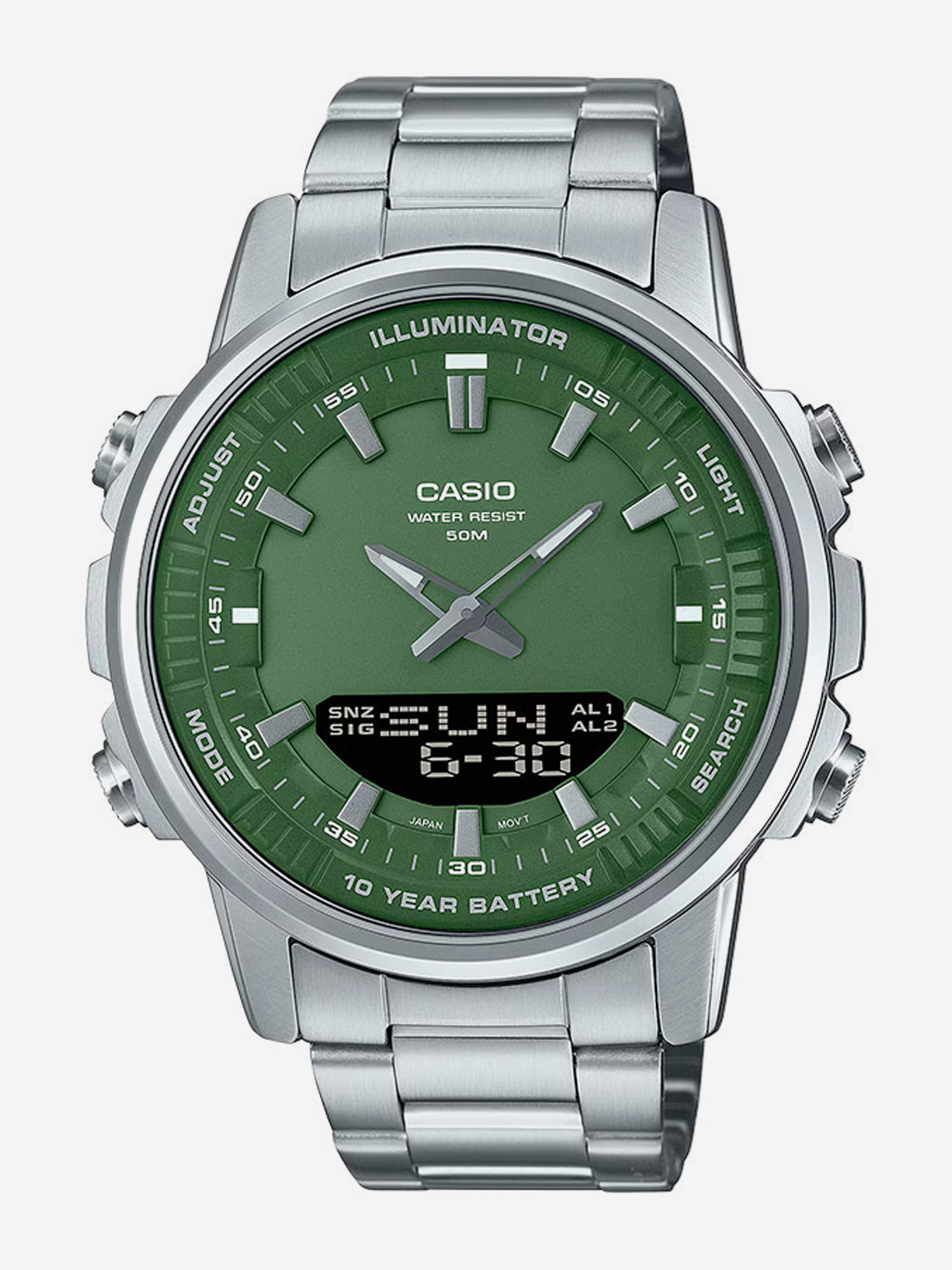 

Наручные часы Casio Collection AMW-880D-3A, Серебряный