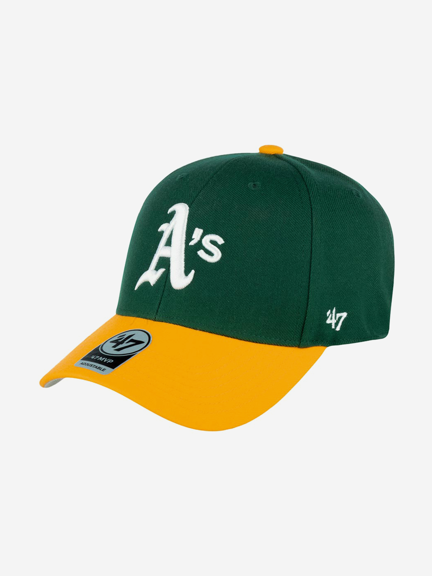 Изображение товара Бейсболка 47 BRAND Oakland Athletics MLB из акрила и шерсти — унисекс стильная кепка