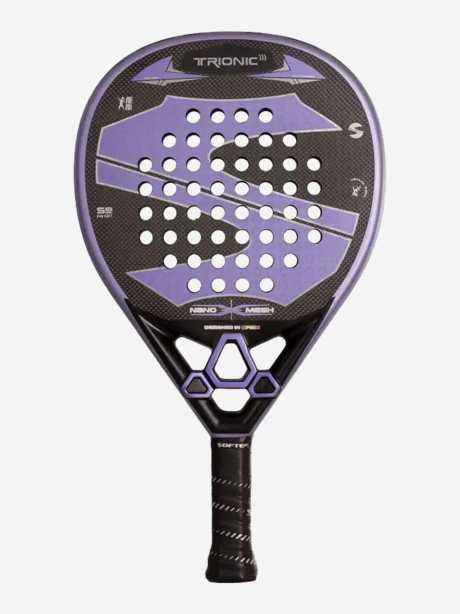 Изображение товара Ракетка для падел-тенниса SOFTEE Trionic Nano Mesh Изображение товара Ракетка для падел-тенниса SOFTEE Trionic Nano Mesh