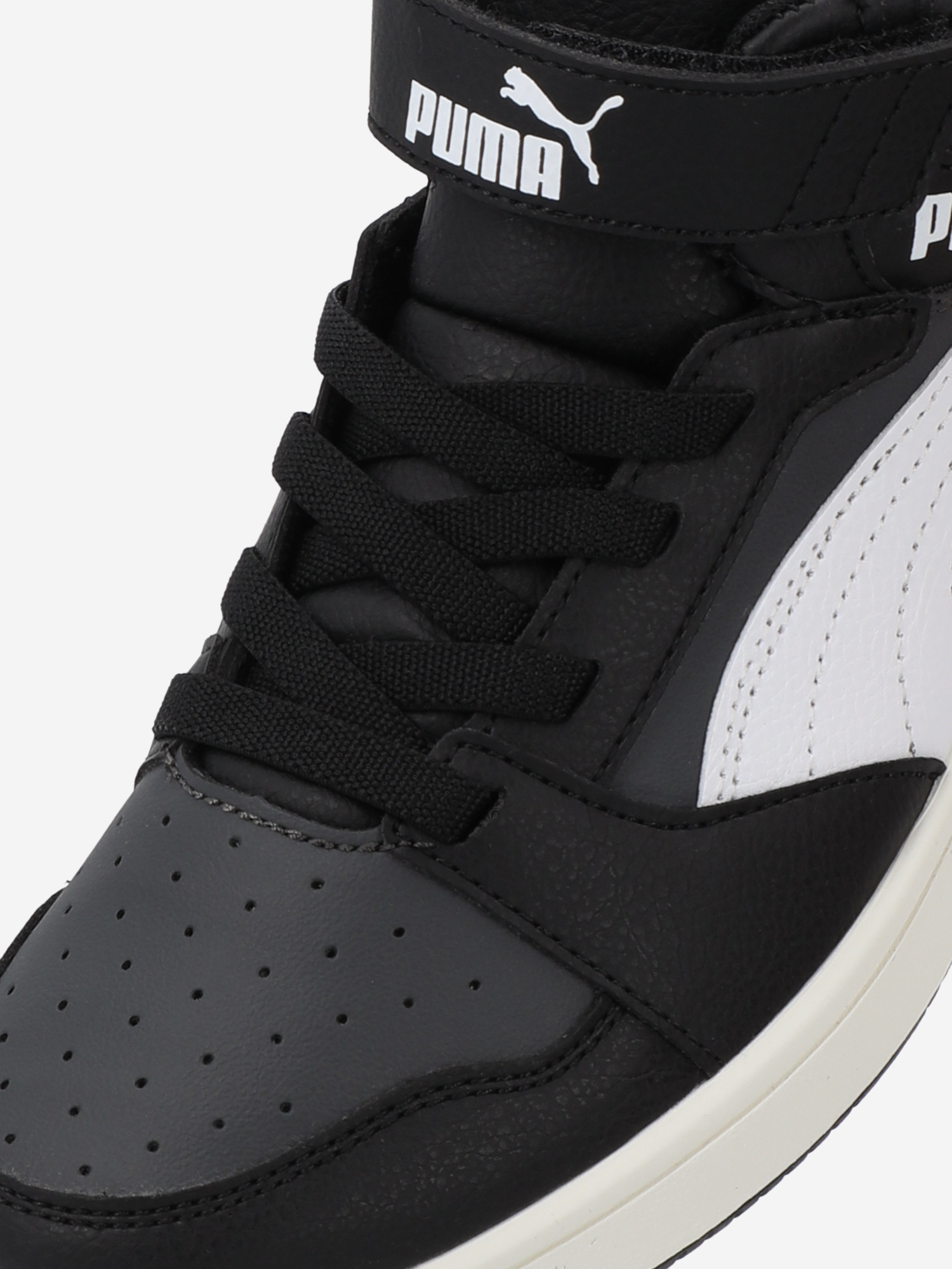 фото Кеды детские puma rebound v6, черный