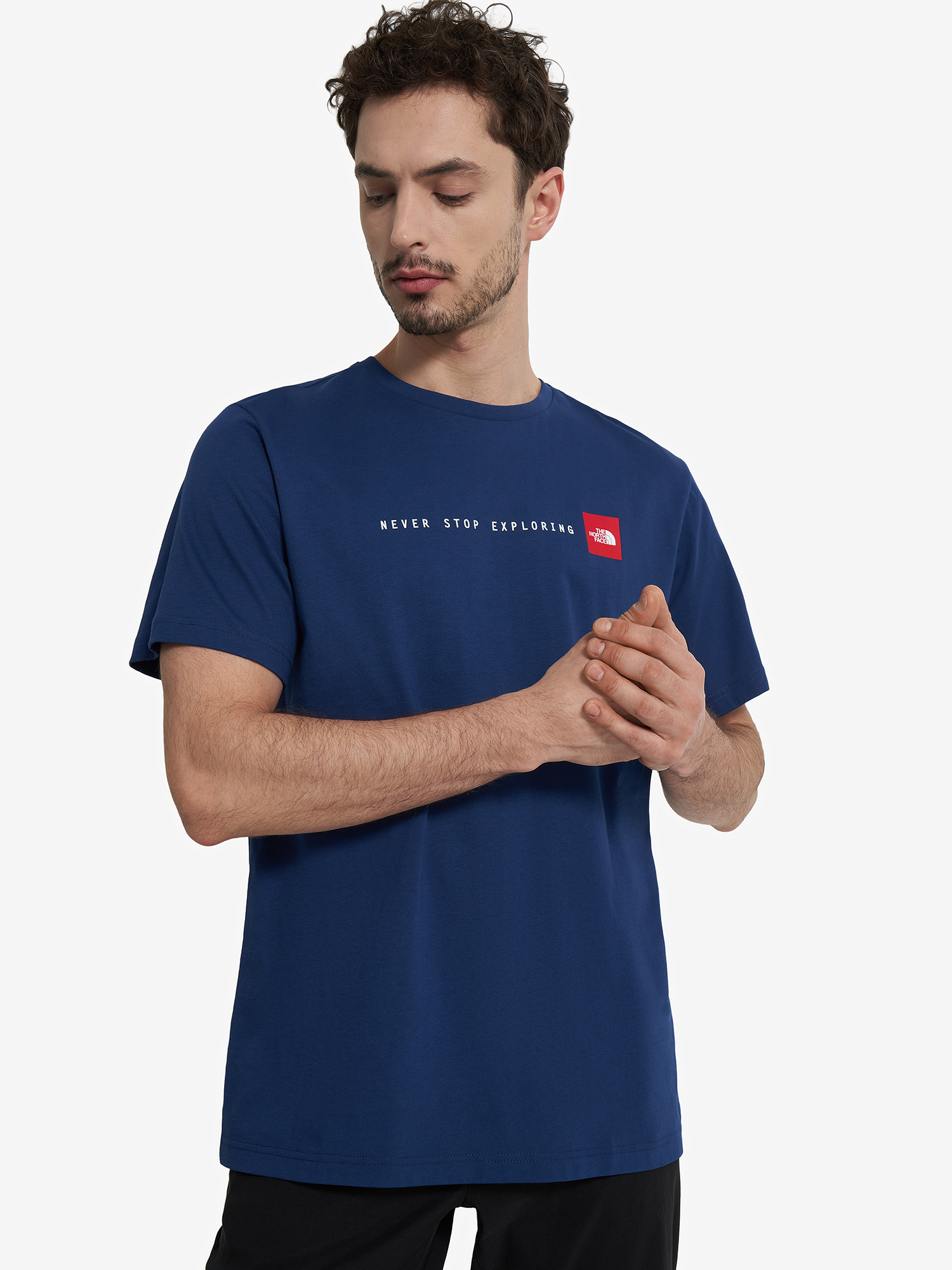 

Футболка мужская The North Face Never Stop Exploring, Синий