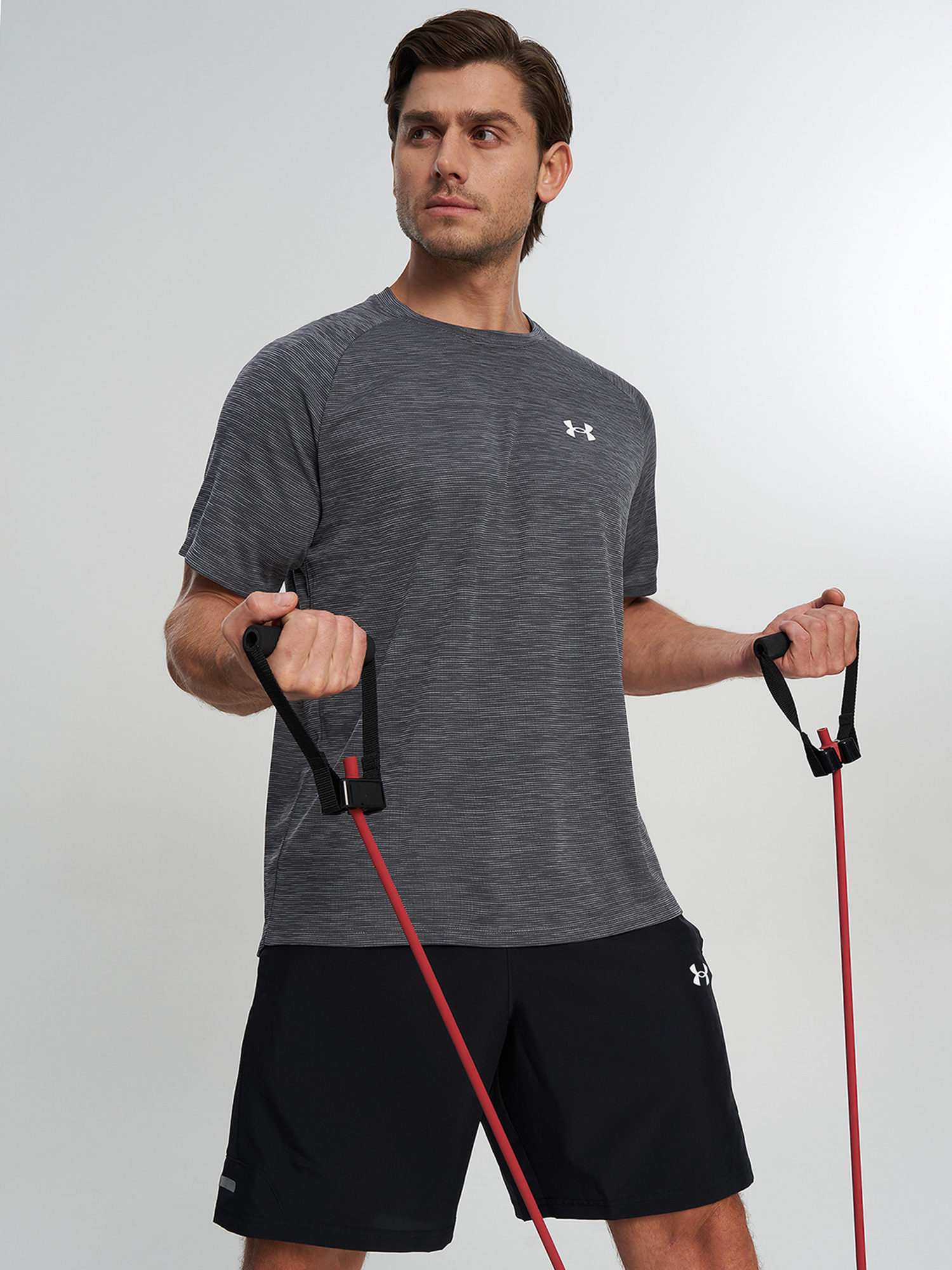 Футболка мужская Under Armour Tech Textured, Серый
