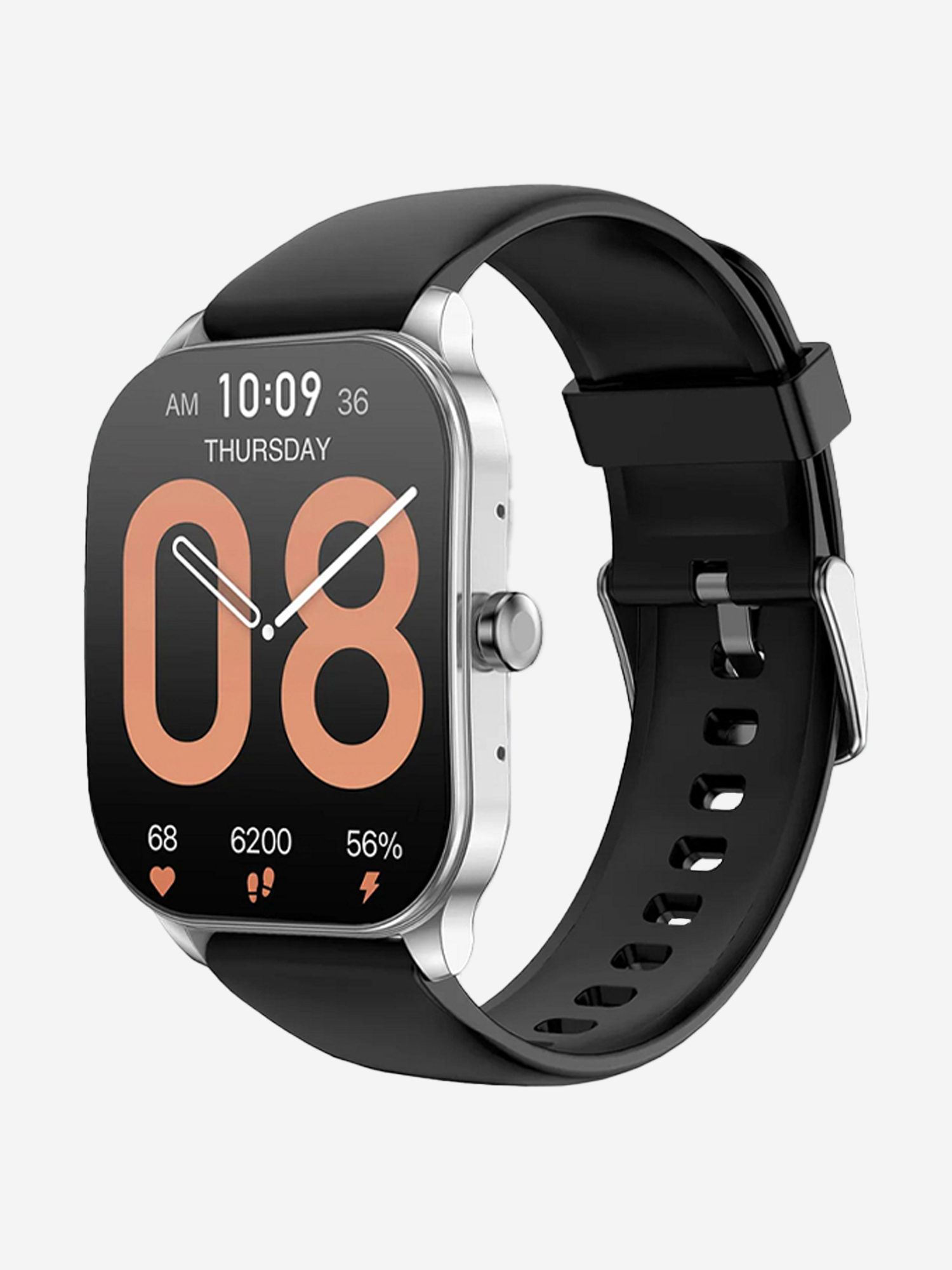 

Умные часы Amazfit Pop 3S A2318, серебристые, Серебряный