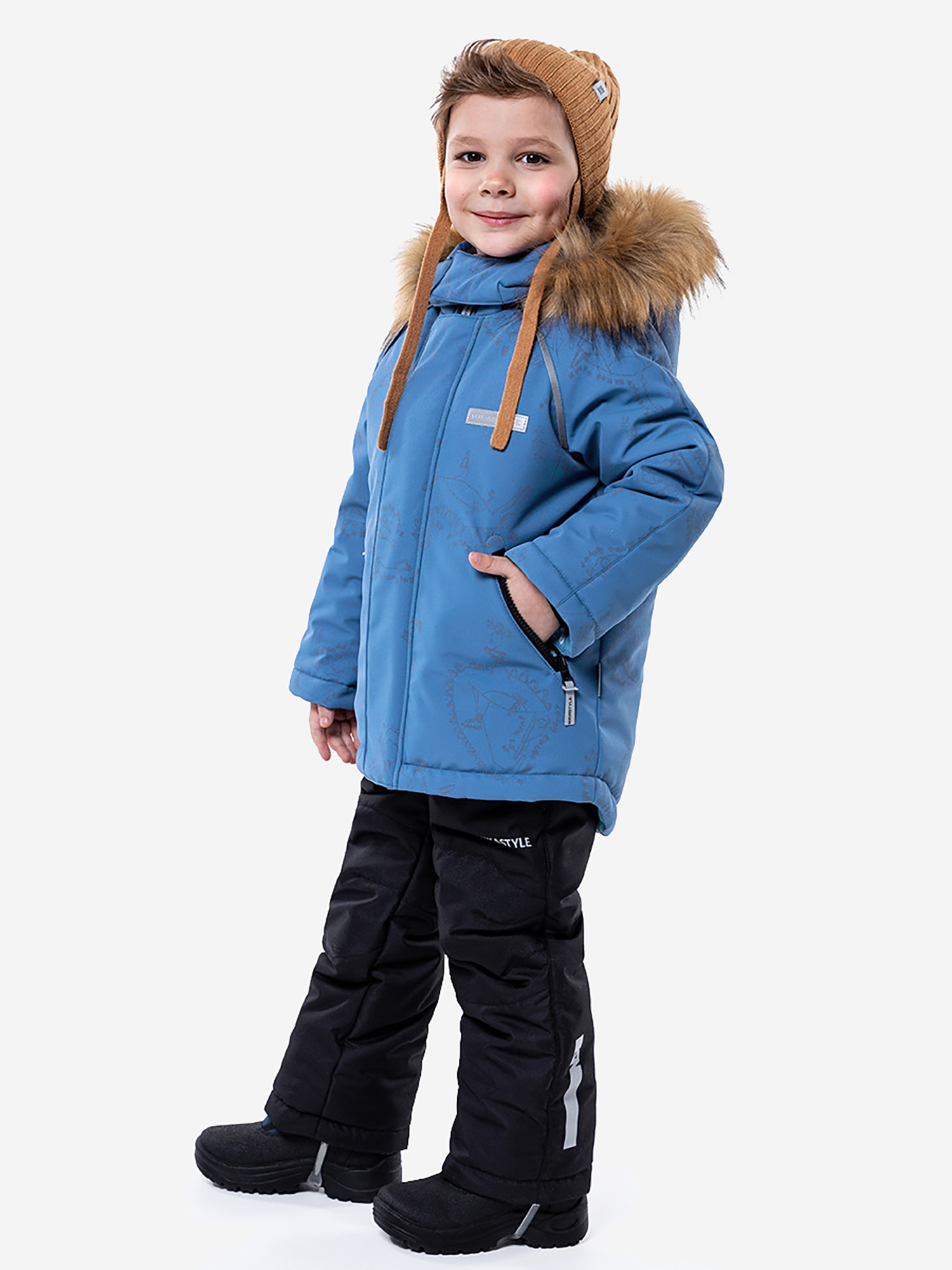 

Костюм зимний для мальчика NIKASTYLE, Синий