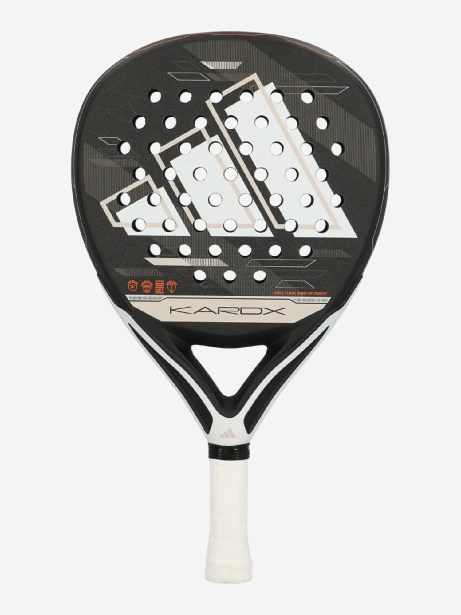 Изображение товара Ракетка для падела Adidas Kardex Attl Glass Fiber Black профессиональная